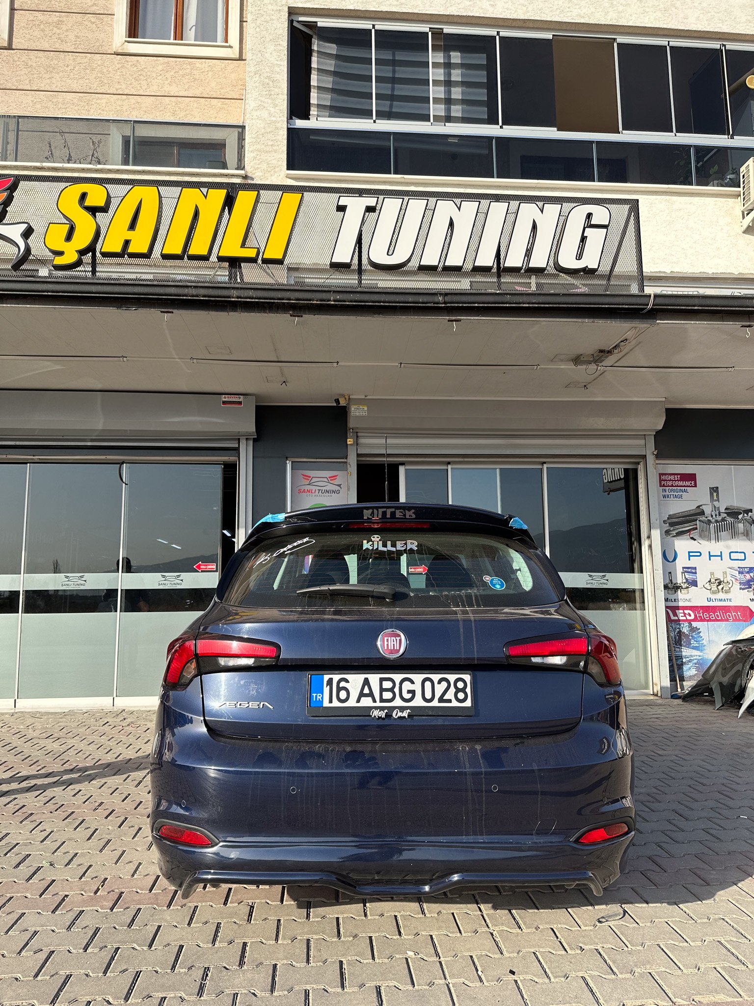 FİAT EGEA HB BODY KİT SETİ BOYALI ( PLASTİK )