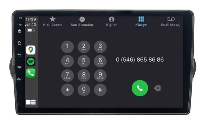 Fiat Egea Android Multimedya Sistemi 2015-2021 