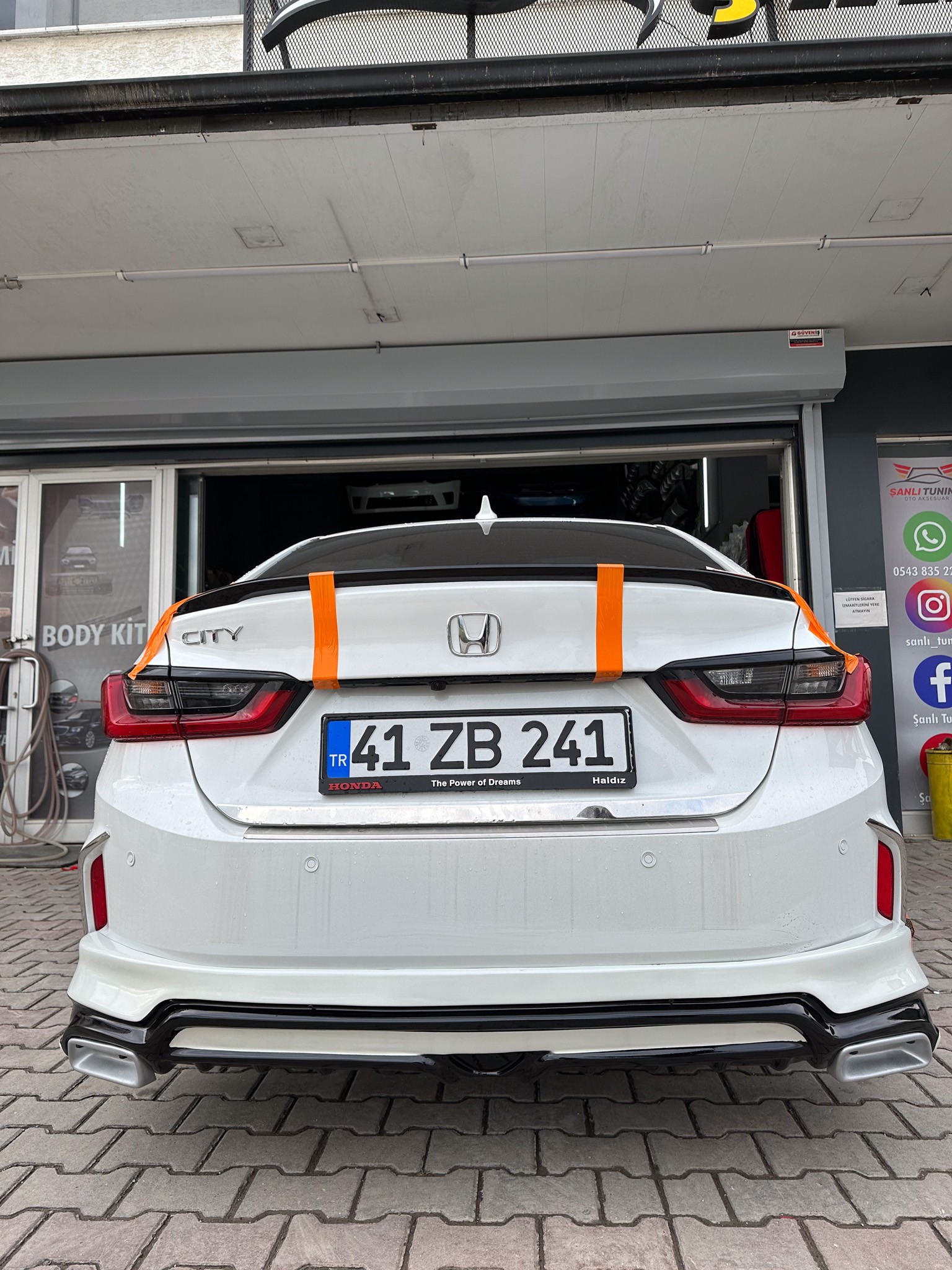 HONDA CİTY BODY KİT SETİ BOYALI ( PLASTİK )