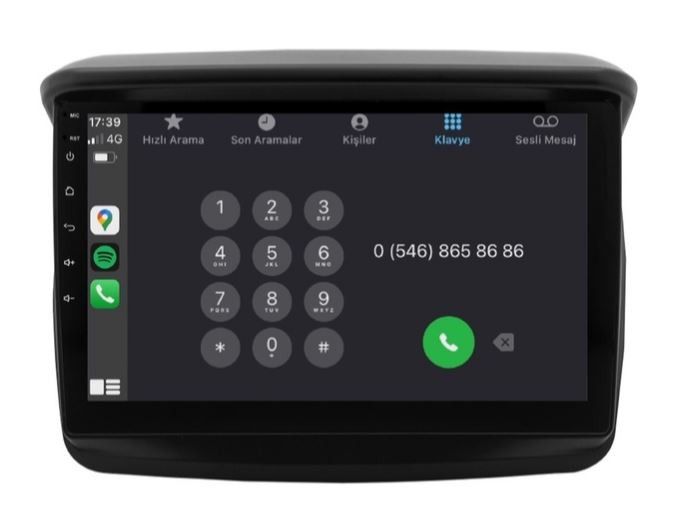 Mitsubishi L200 Android Multimedya Sistemi 2008-2014 