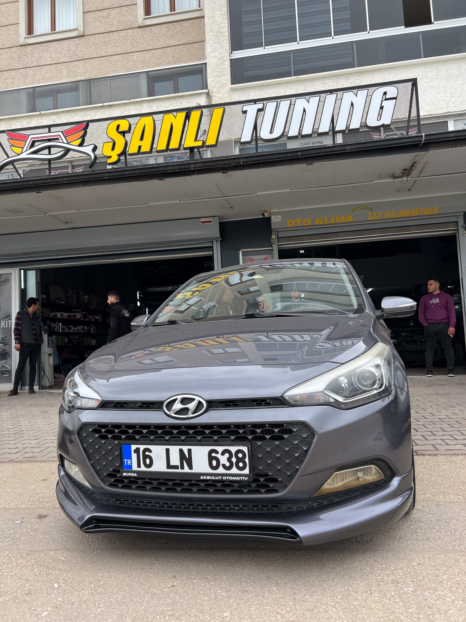 HYUNDAİ İ20 ÖN-ARKA EK BOYALI ( PLASTİK )
