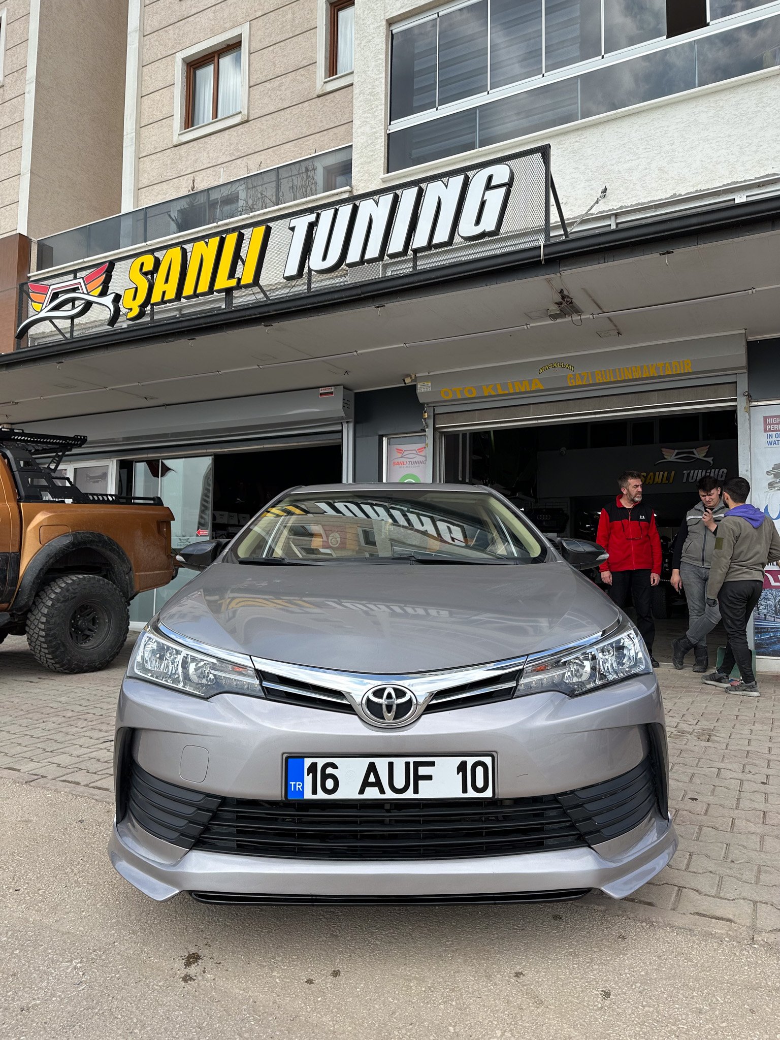 TOYOTA COROLLA BODY KİT SETİ BOYALI ( PLASTİK )