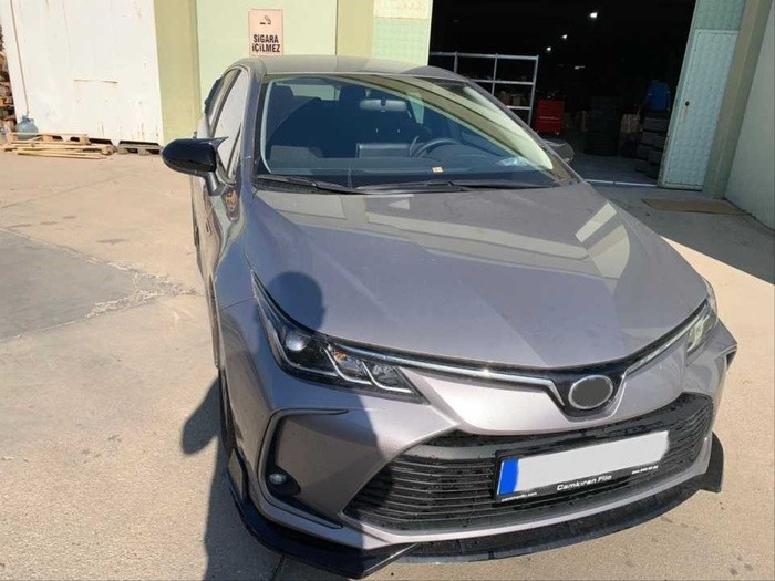 TOYOTA COROLLA 2019+ IÇIN UYUMLU YARASA AYNA KAPAGI - PIANO BLACK