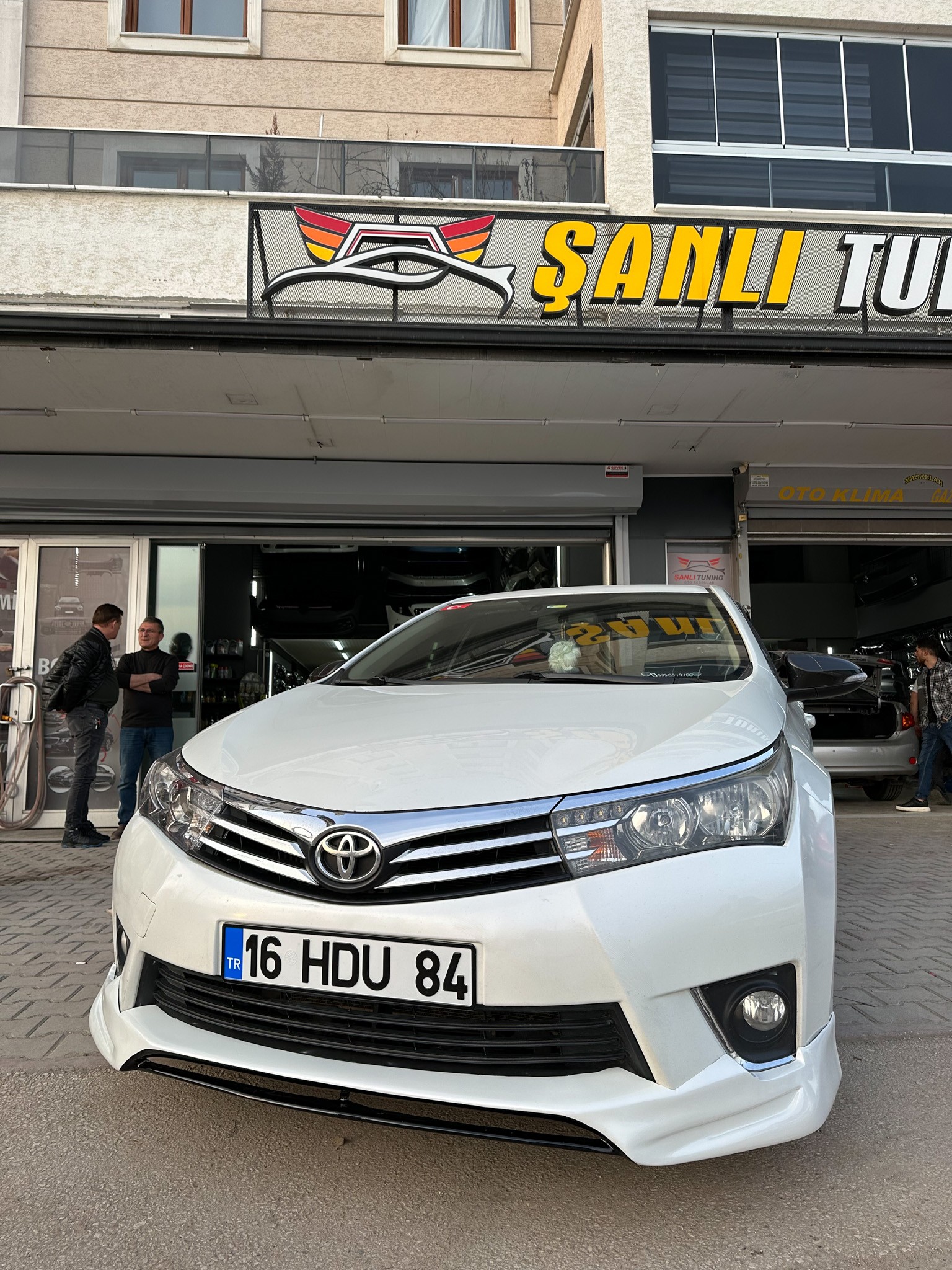 TOYOTA COROLLA BODY KİT SETİ BOYALI ( PLASTİK )