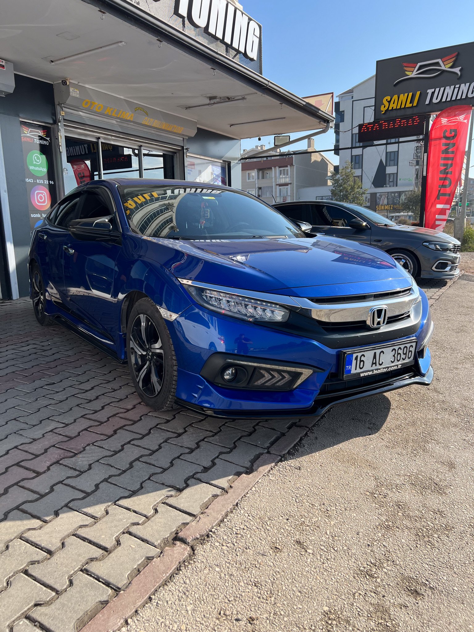 HONDA CİVİC  FC 5  ÖN EK BOYALI ( PLASTİK )