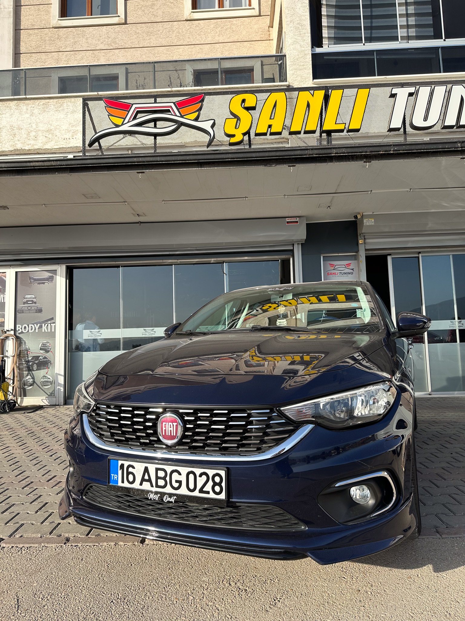 FİAT EGEA HB BODY KİT SETİ BOYALI ( PLASTİK )