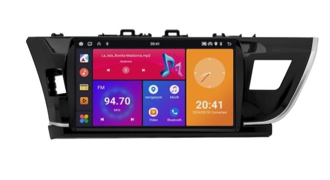 Toyota Corolla Android Multimedya Sistemi 2013-2015 