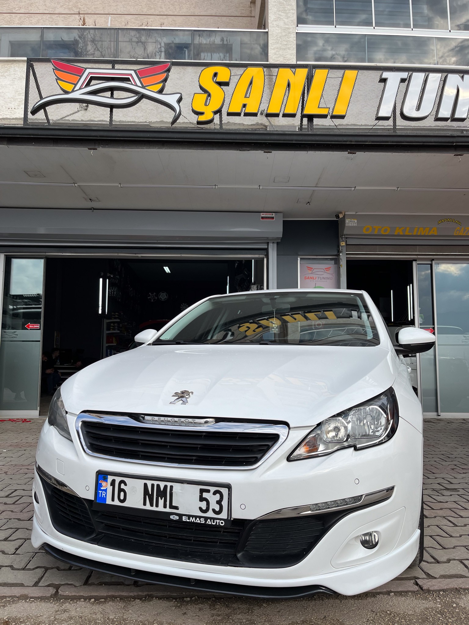 PEUGEOT 308 BODY KİT SETİ BOYALI ( PLASTİK )