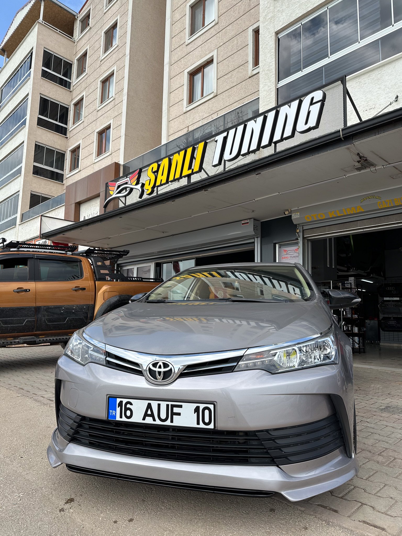 TOYOTA COROLLA BODY KİT SETİ BOYALI ( PLASTİK )