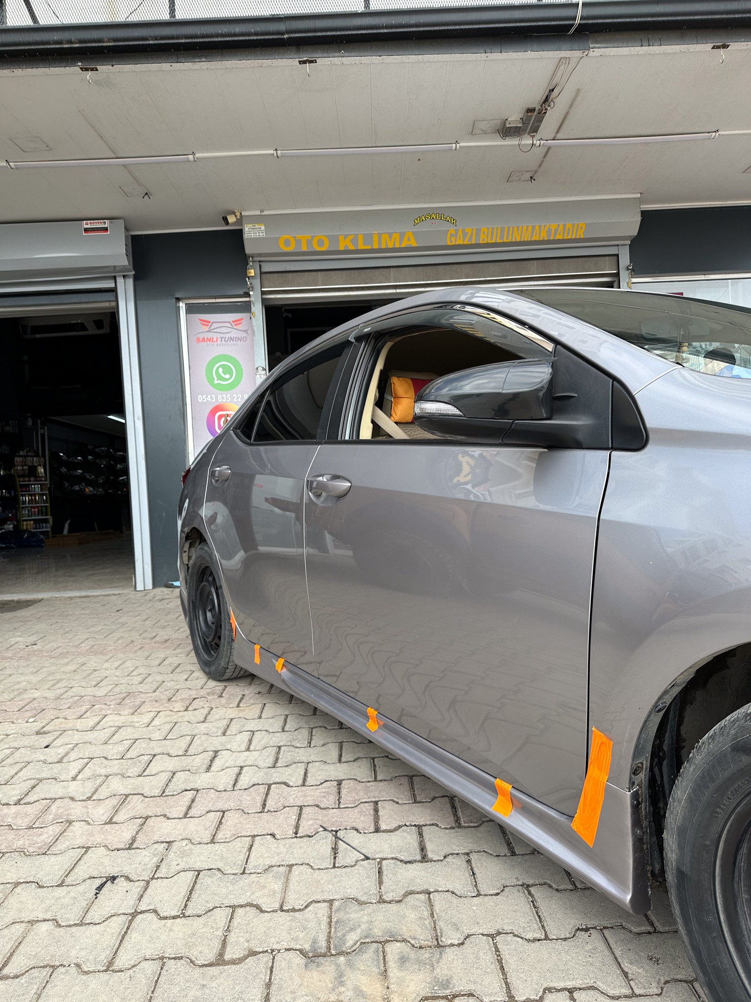 TOYOTA COROLLA BODY KİT SETİ BOYALI ( PLASTİK )