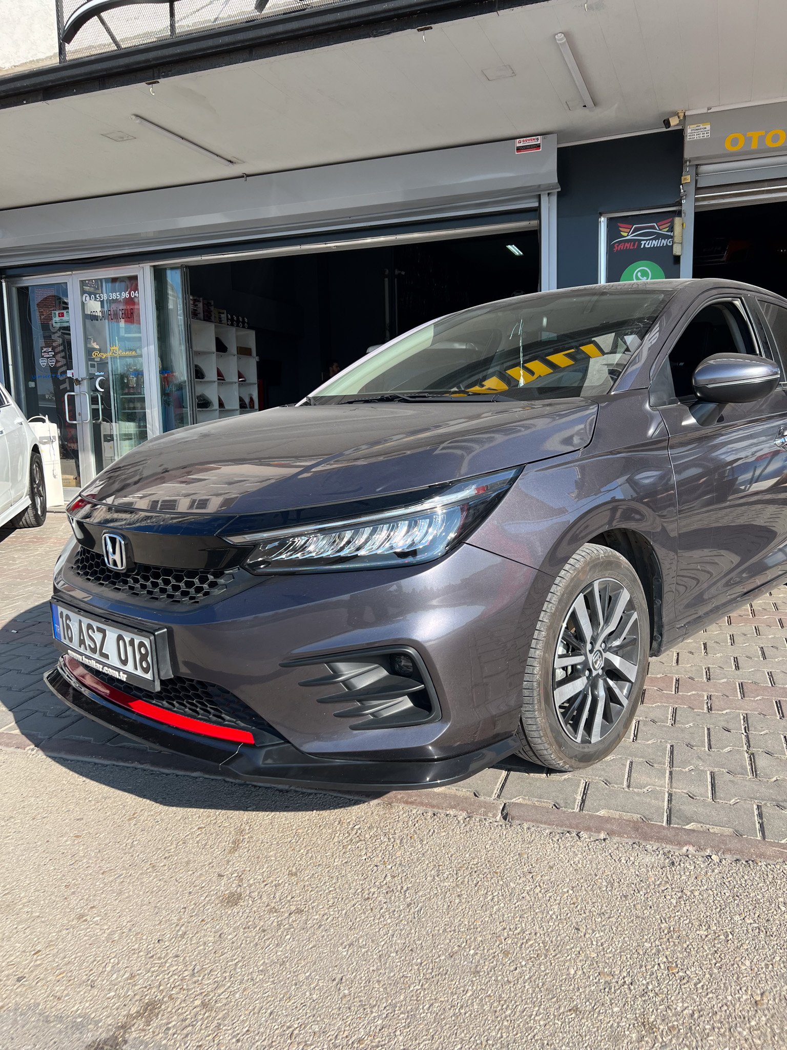 HONDA CİTY ÖN EK BOYALI ( PLASTİK )