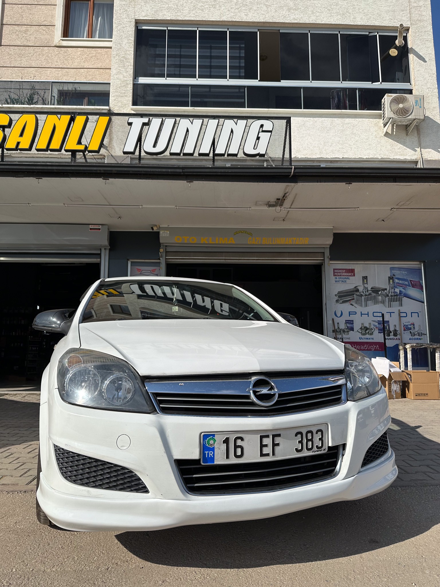 OPEL ASTRA H BODY KİT SETİ BOYALI ( PLASTİK)