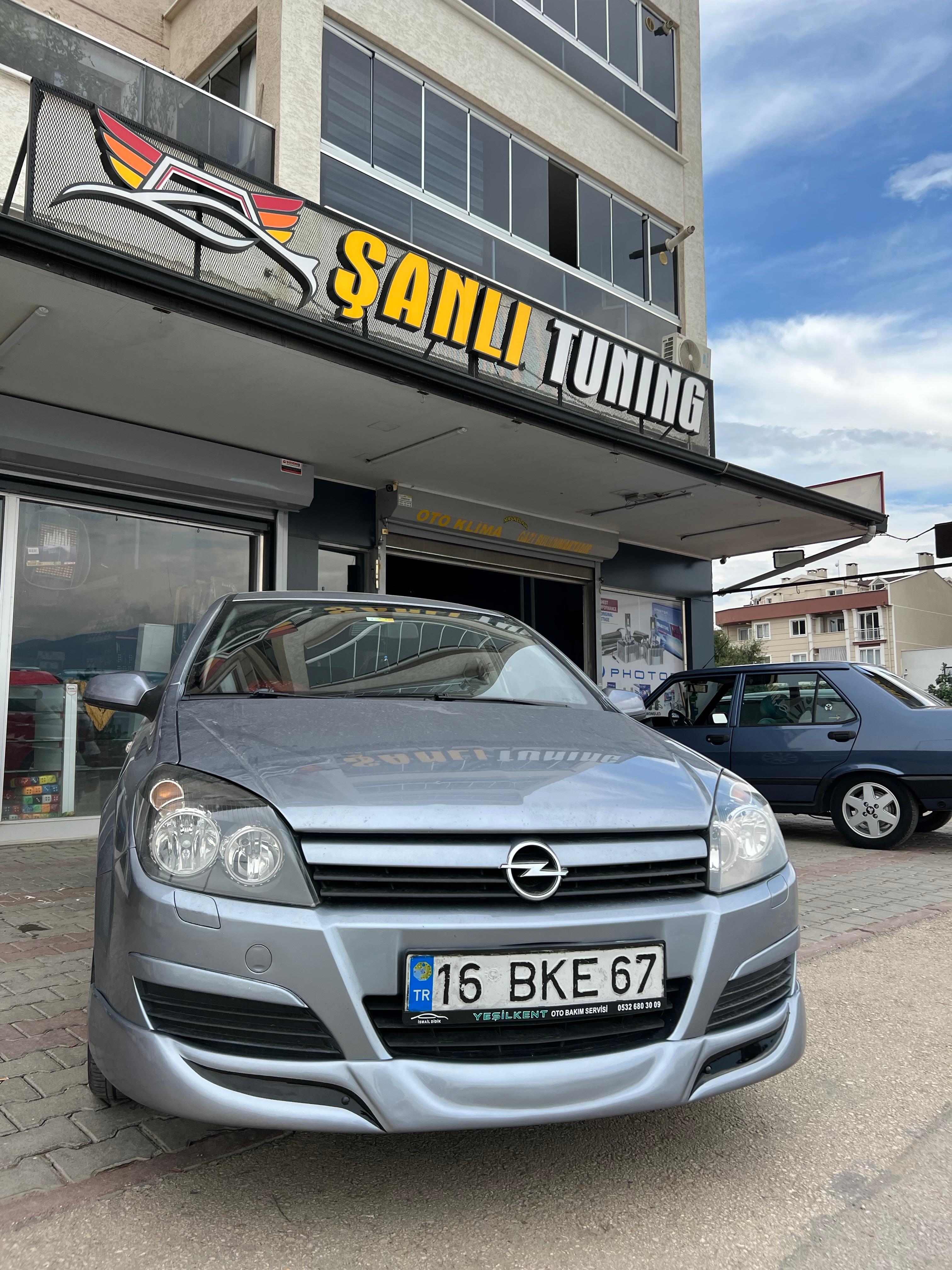 OPEL ASTRA H BODY KİT SETİ BOYALI ( PLASTİK )