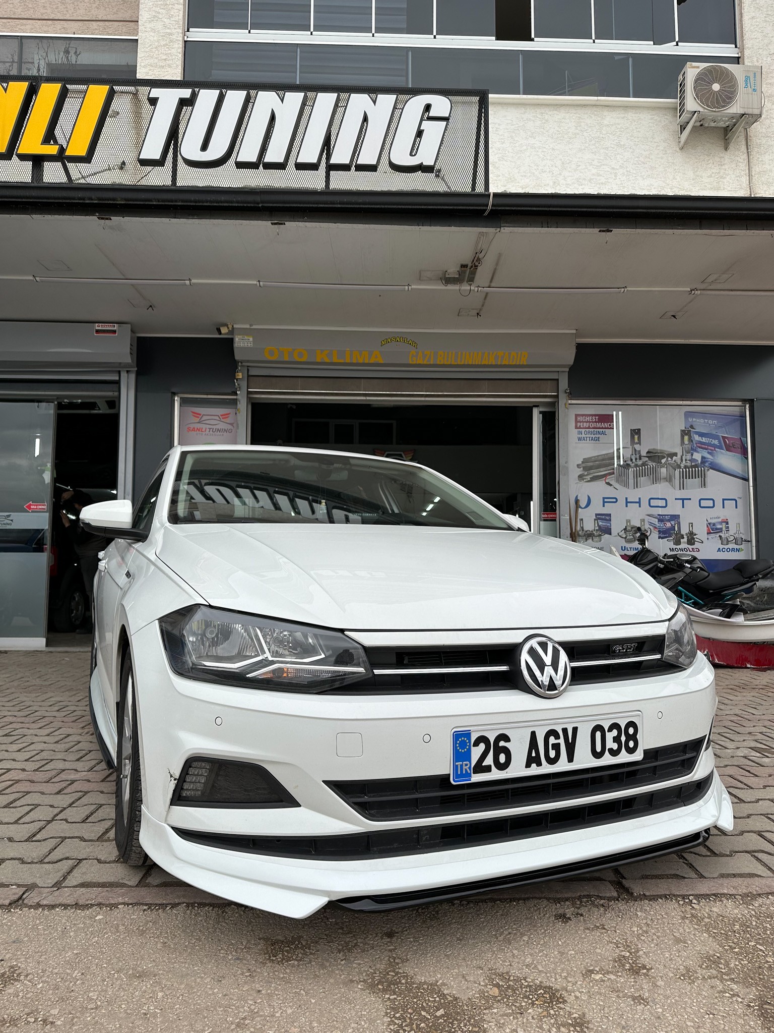 VW POLO BODY KİT SETİ BOYALI ( PLASTİK )