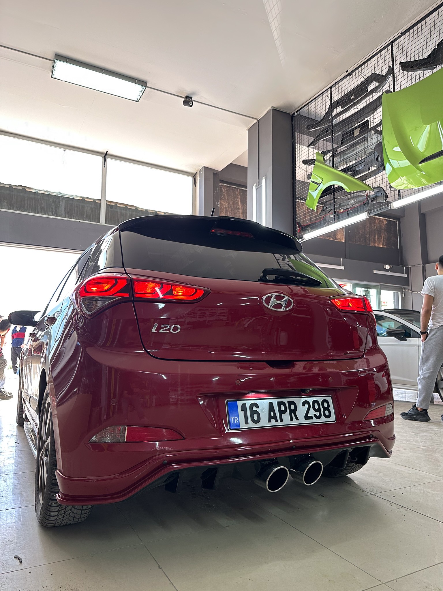 HYUNDAİ İ20 BODY KİT SETİ BOYALI ( PLASTİK )