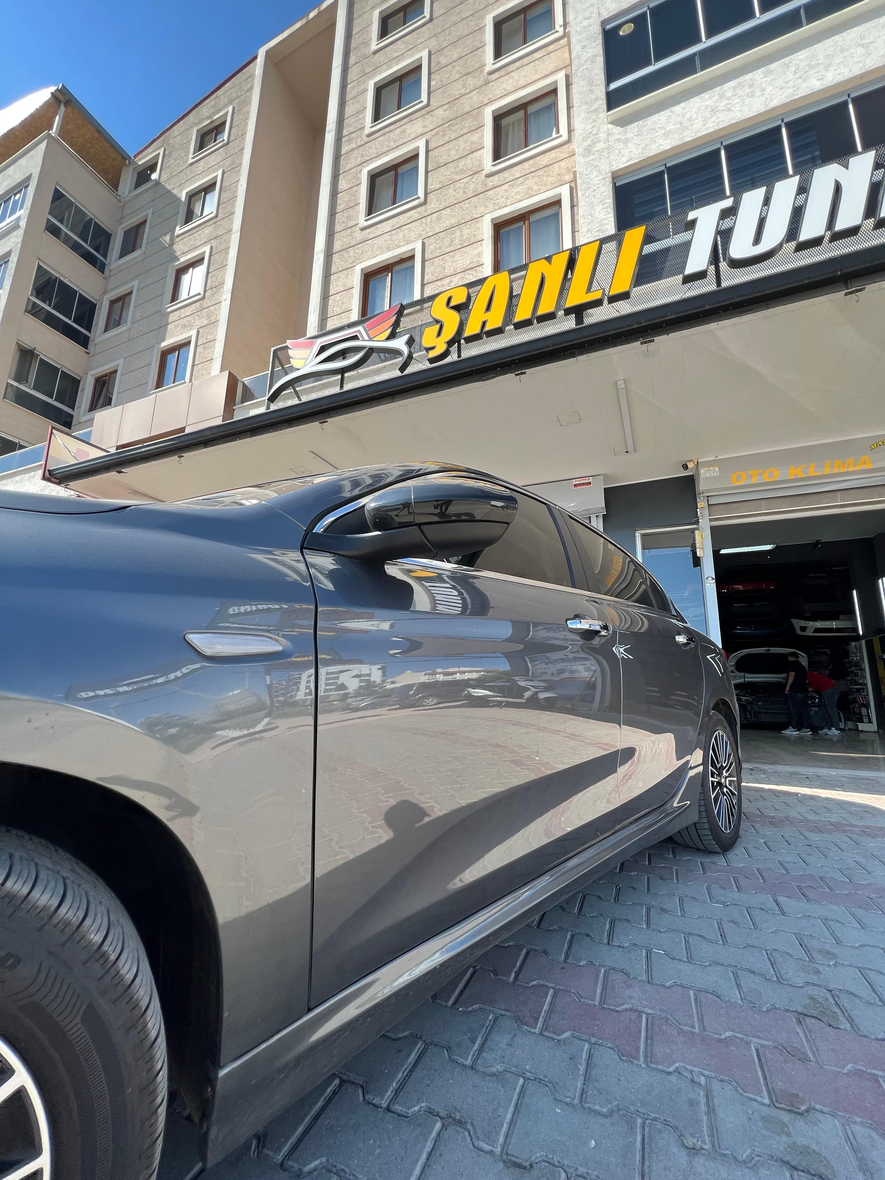 FİAT EGEA BODY KİT SETİ BOYALI ( PLASTİK )