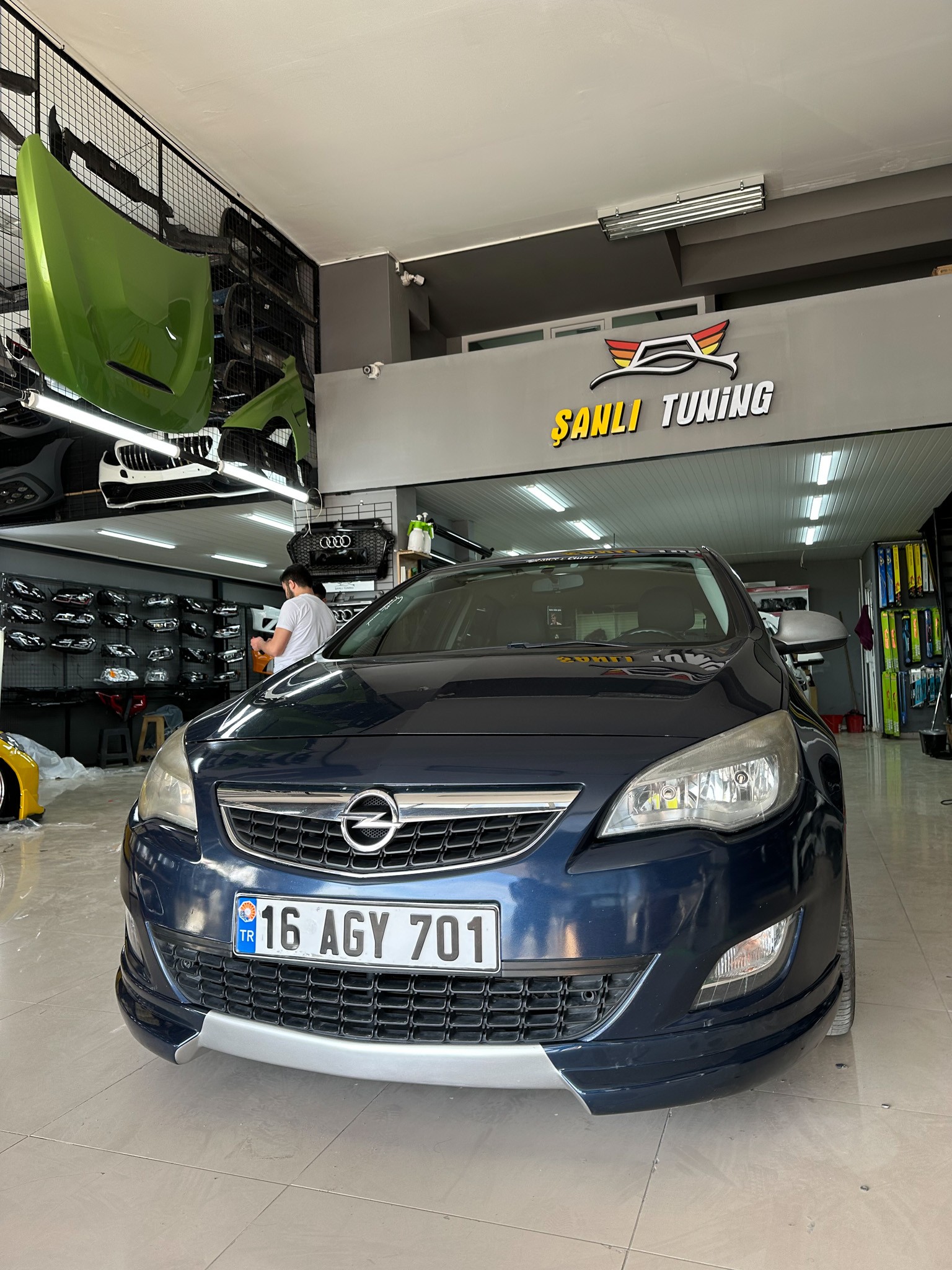 OPEL ASTRA J BODY KİT SETİ BOYALI ( PLASTİK )