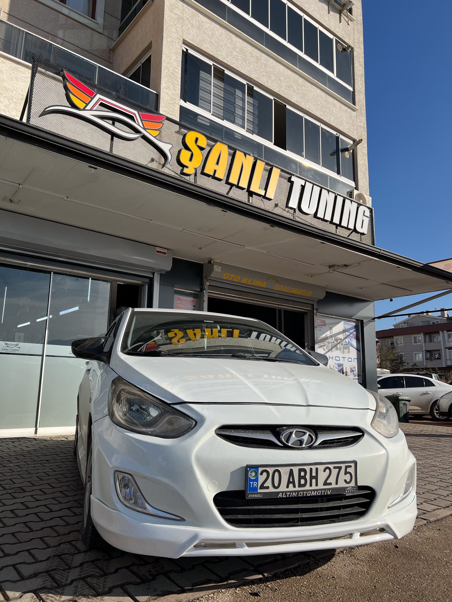 HYUNDAİ ACCENT BLUE ÖN EK BOYALI ( PLASTİK )