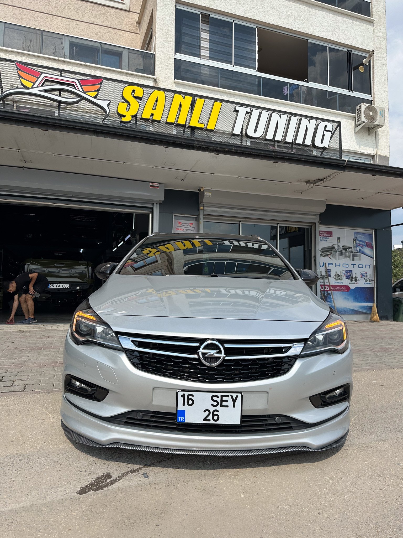 OPEL ASTRA K SW BODY KİT SETİ BOYALI ( PLASTİK )