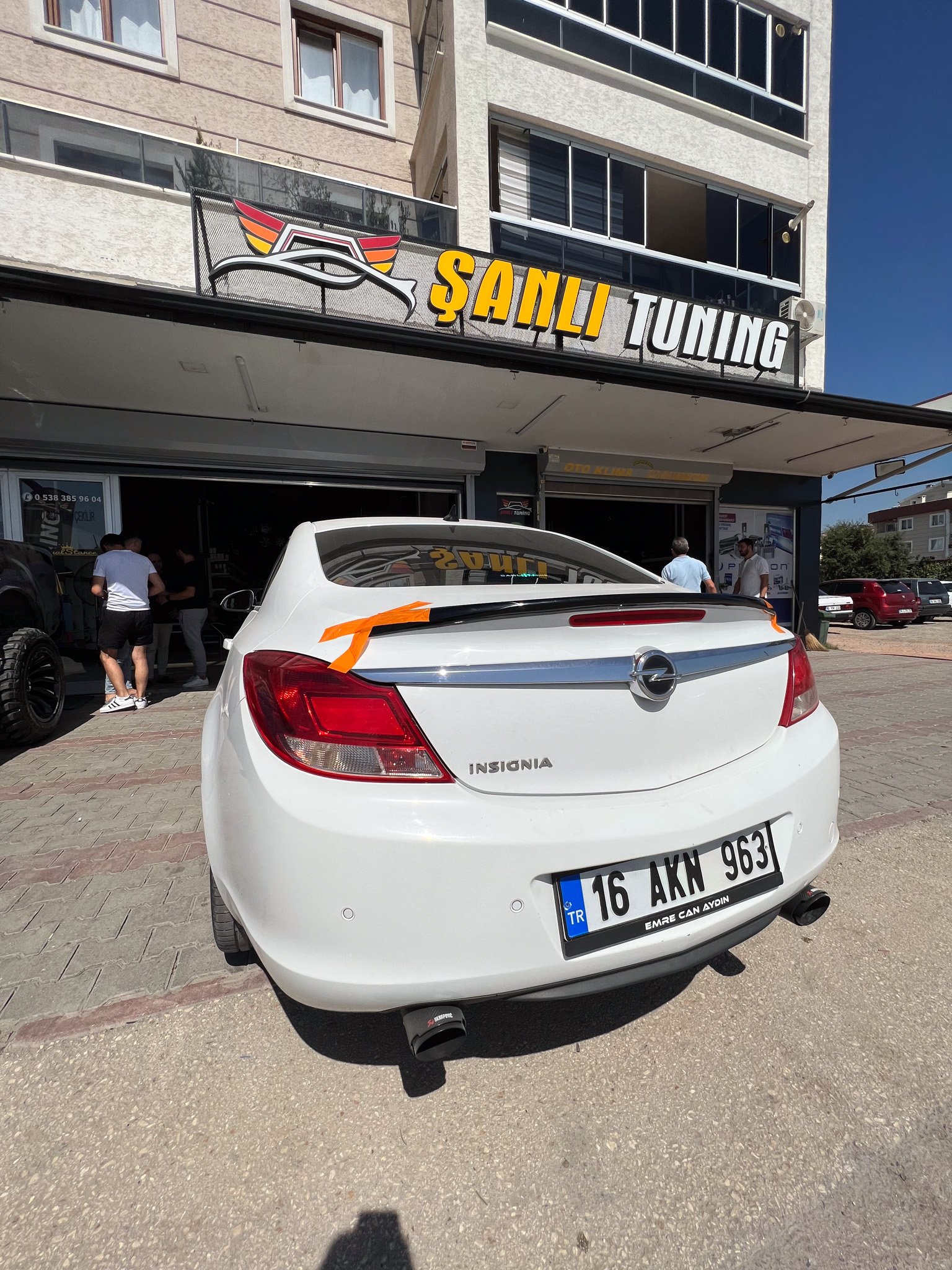 OPEL İNSİGNİA SPOİLER BOYALI ( PLASTİK )