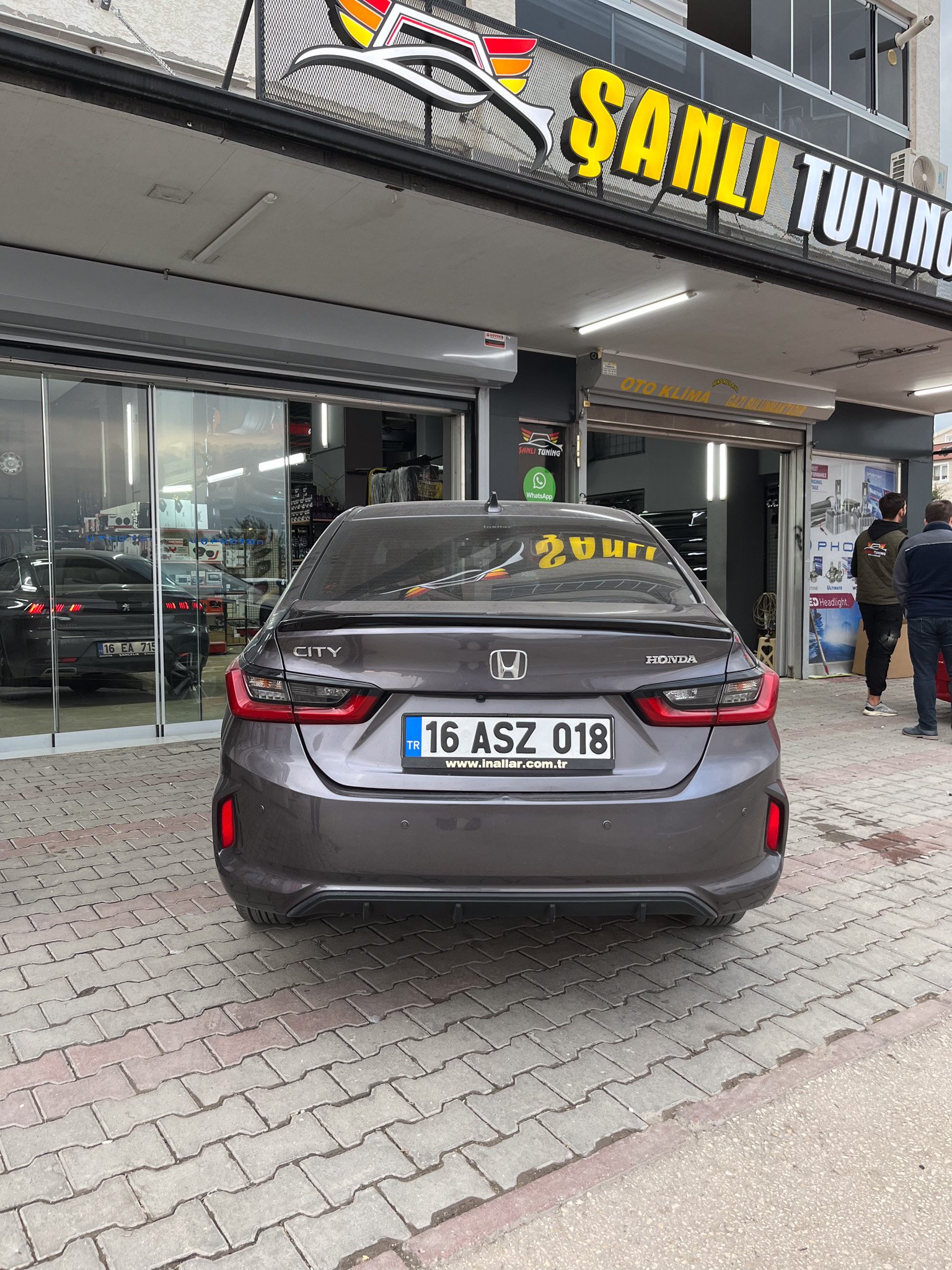 HONDA CİTY SPOİLER BOYALI ( PLASTİK )