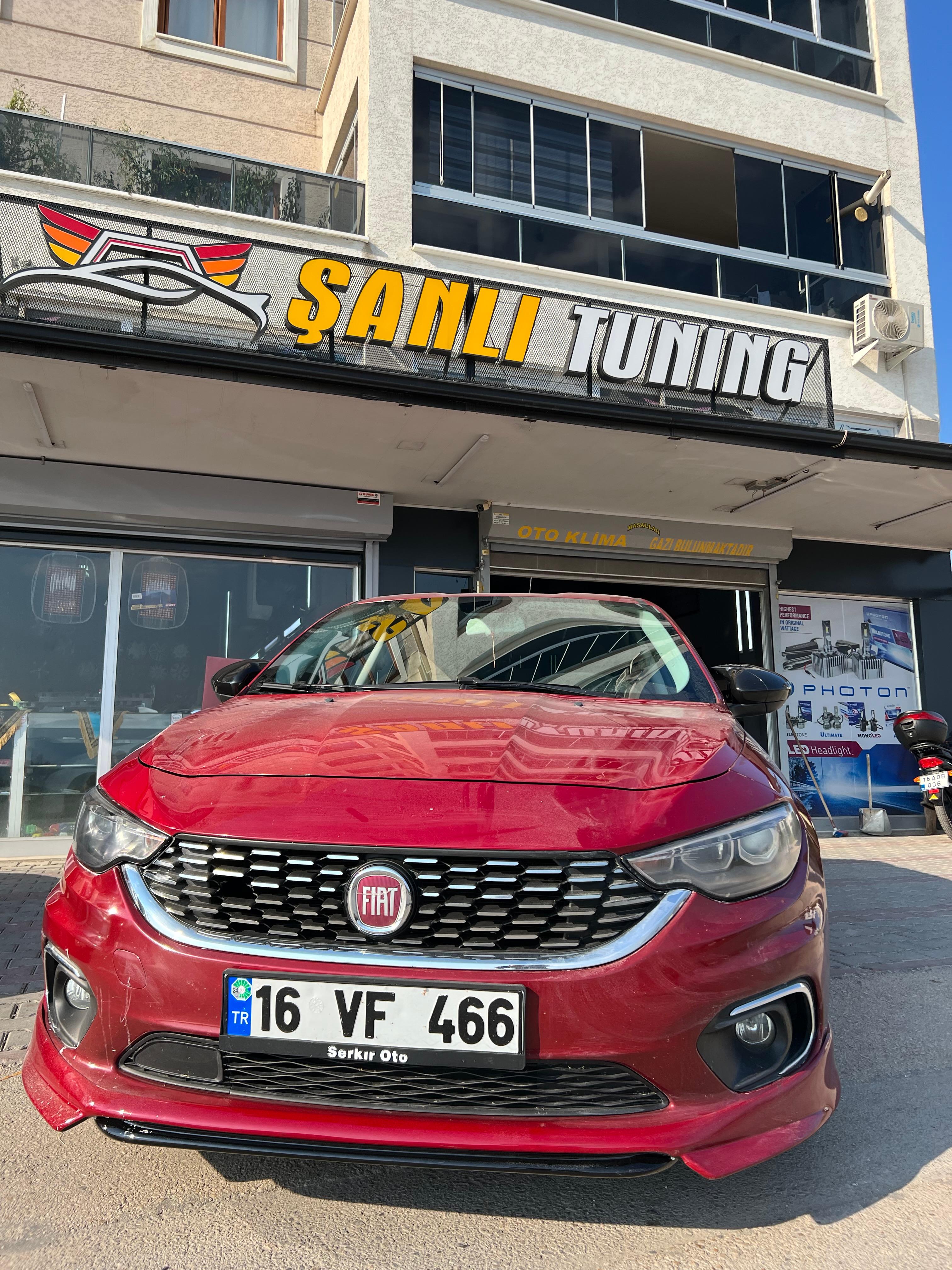 FİAT EGEA BODY KİT SETİ BOYALI ( PLASTİK )
