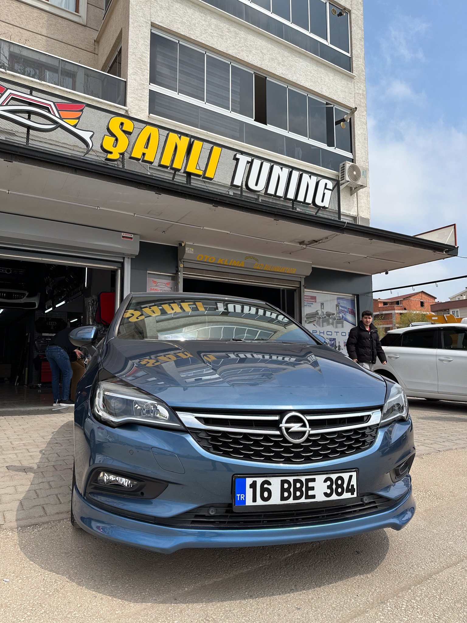 OPEL ASTRA K BODY KİT SETİ BOYALI ( PLASTİK )