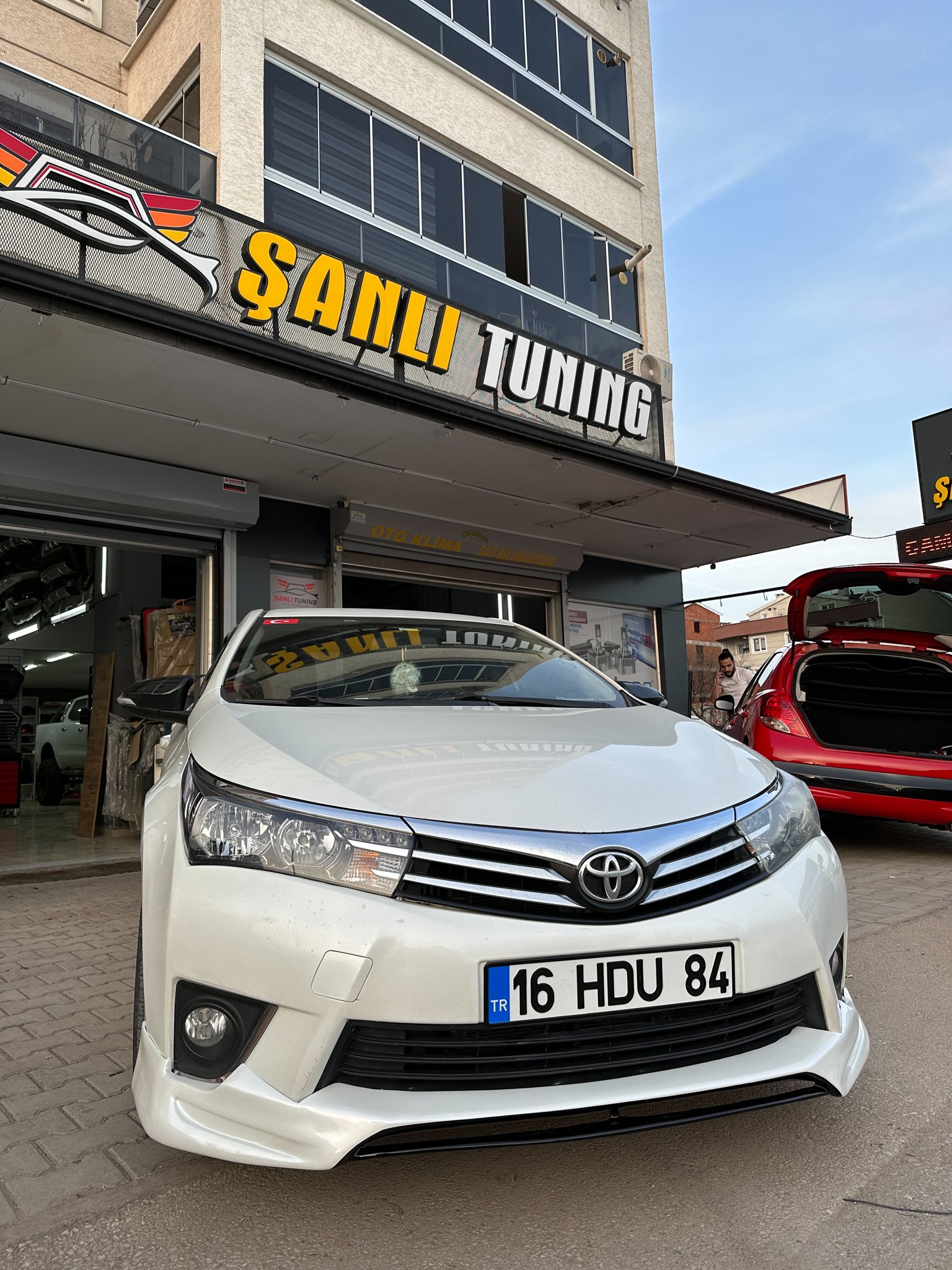 TOYOTA COROLLA BODY KİT SETİ BOYALI ( PLASTİK )