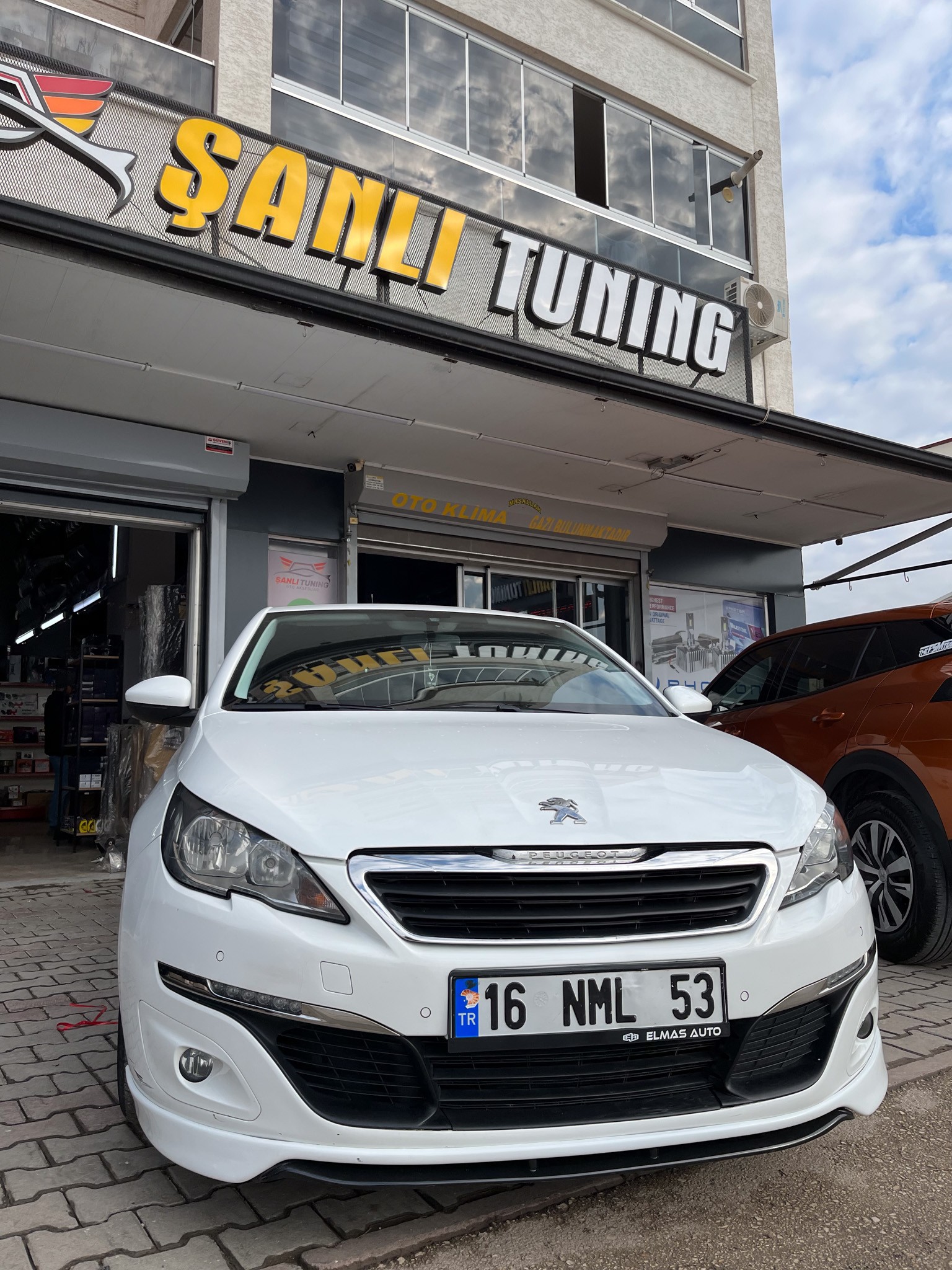 PEUGEOT 308 BODY KİT SETİ BOYALI ( PLASTİK )