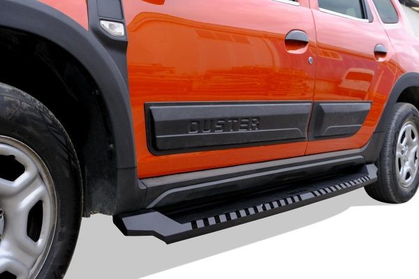 Dacia Duster Dakar Yan Basamak Siyah V1 2018-2024 Arası
