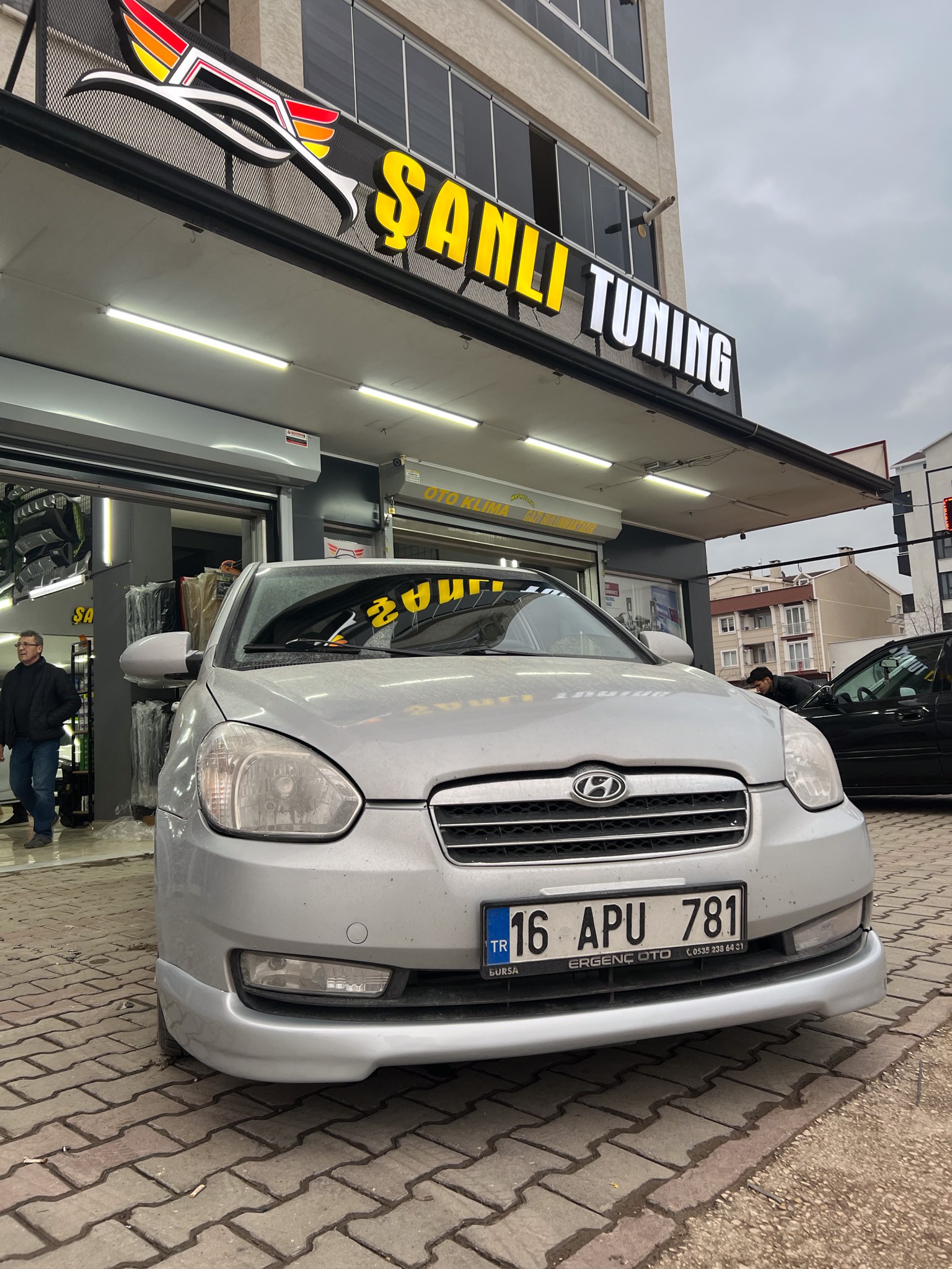 HYUNDAİ ACCENT BLUE ÖN EK BOYALI ( PLASTİK )