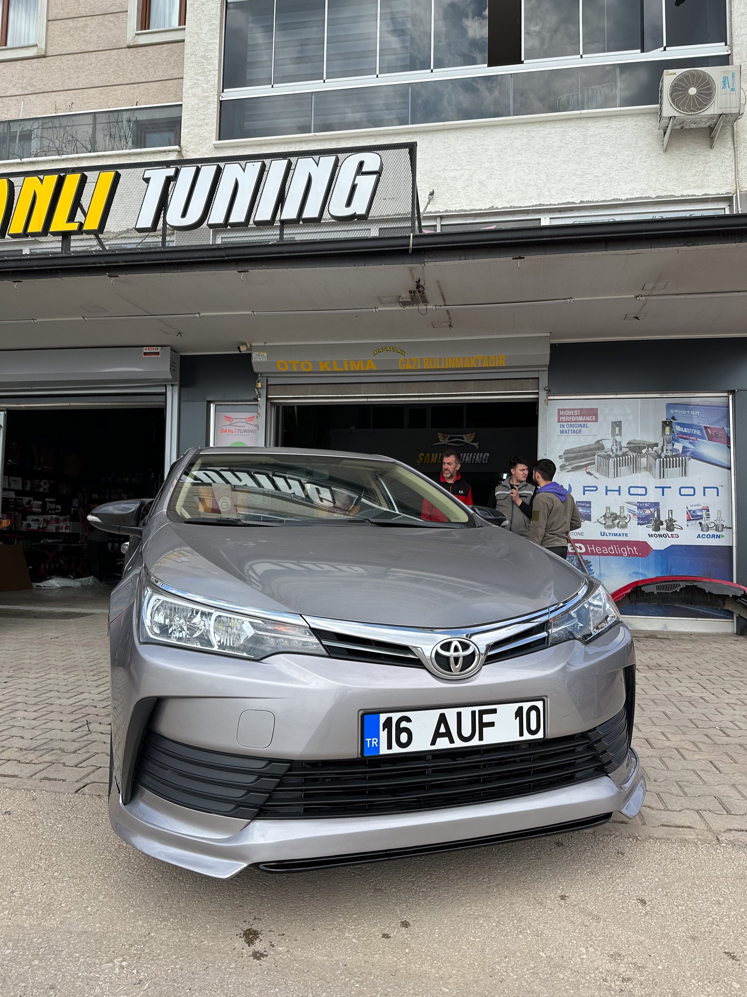 TOYOTA COROLLA BODY KİT SETİ BOYALI ( PLASTİK )