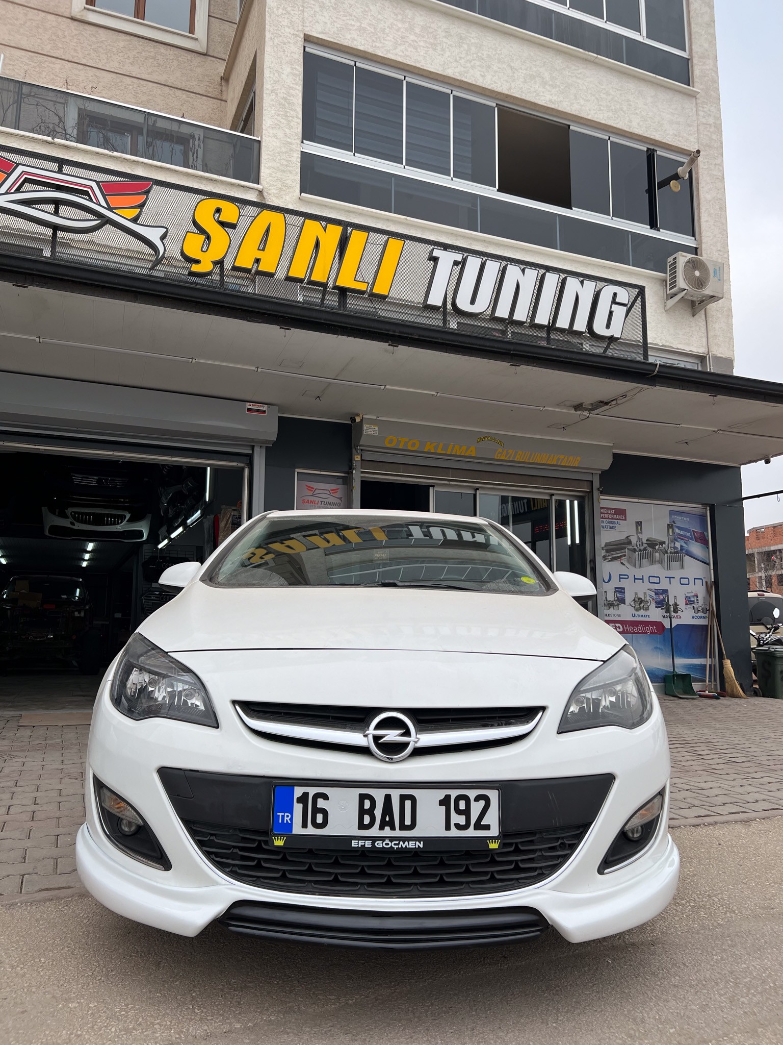 OPEL ASTRA J ÖN EK BOYALI ( PLASTİK )