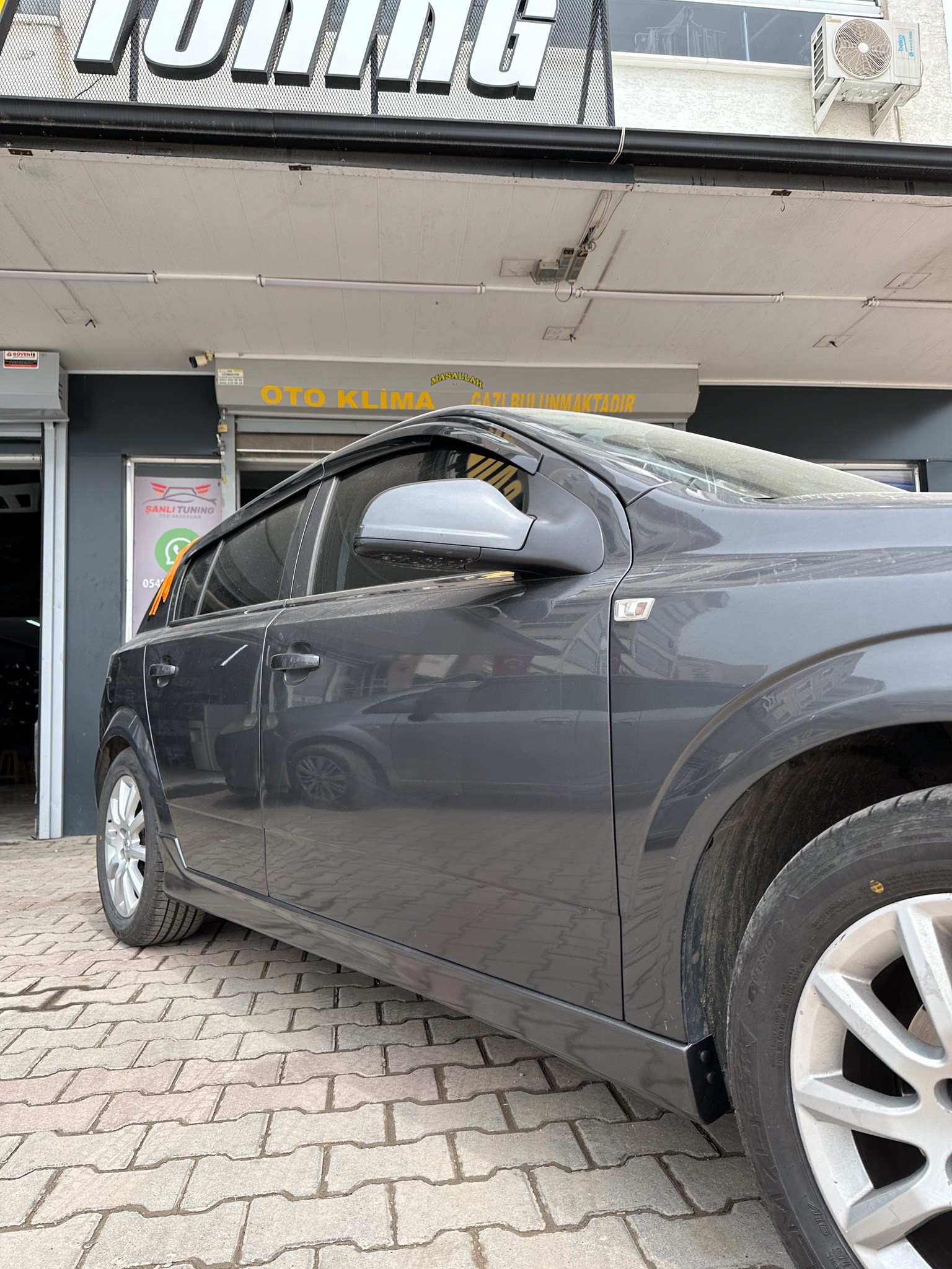 OPEL ASTRA H BODY KİT SETİ BOYALI ( PLASTİK )