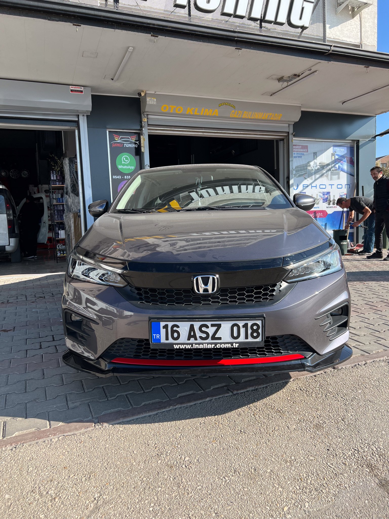 HONDA CİTY ÖN EK BOYALI ( PLASTİK )