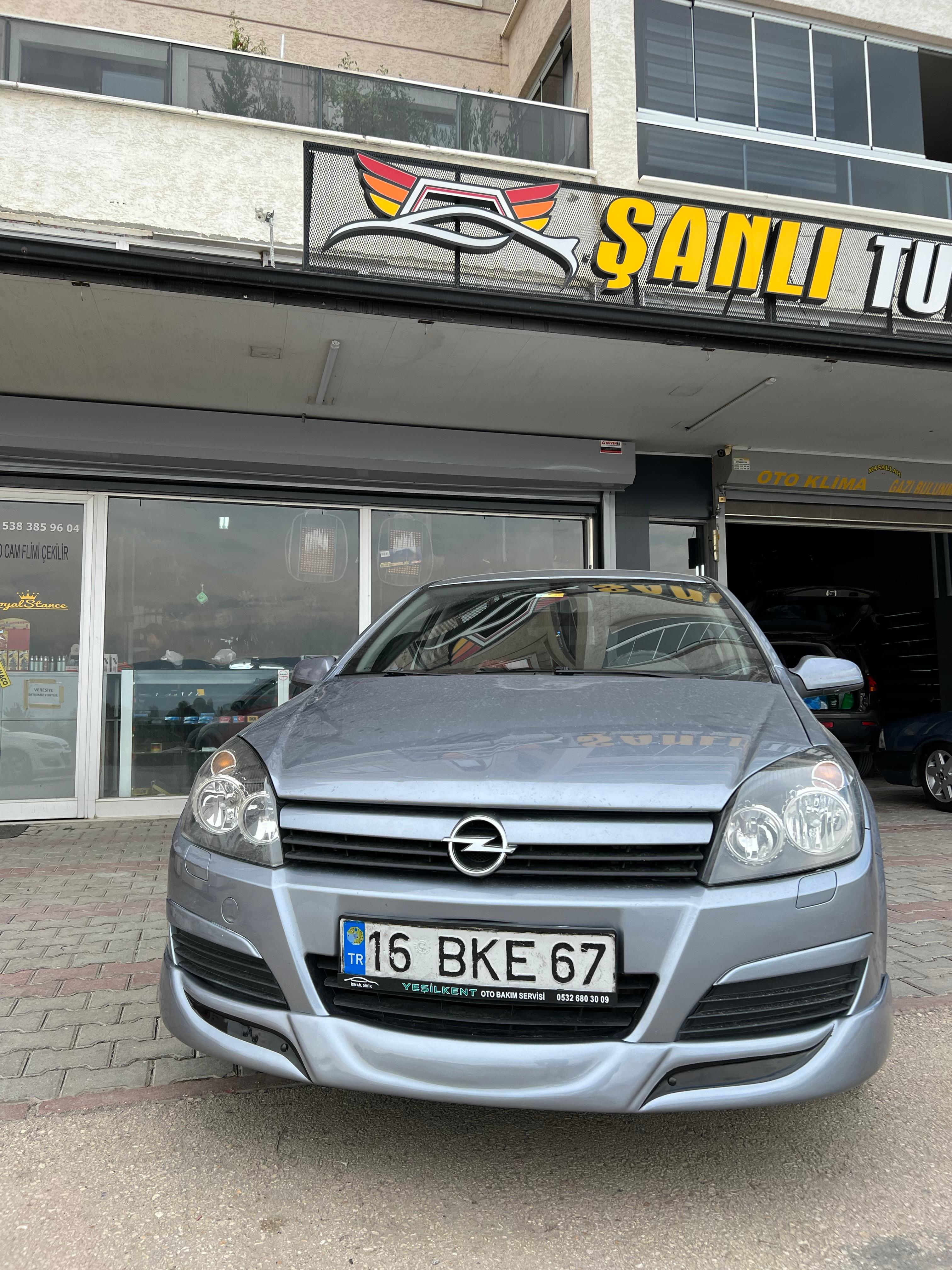 OPEL ASTRA H BODY KİT SETİ BOYALI ( PLASTİK )