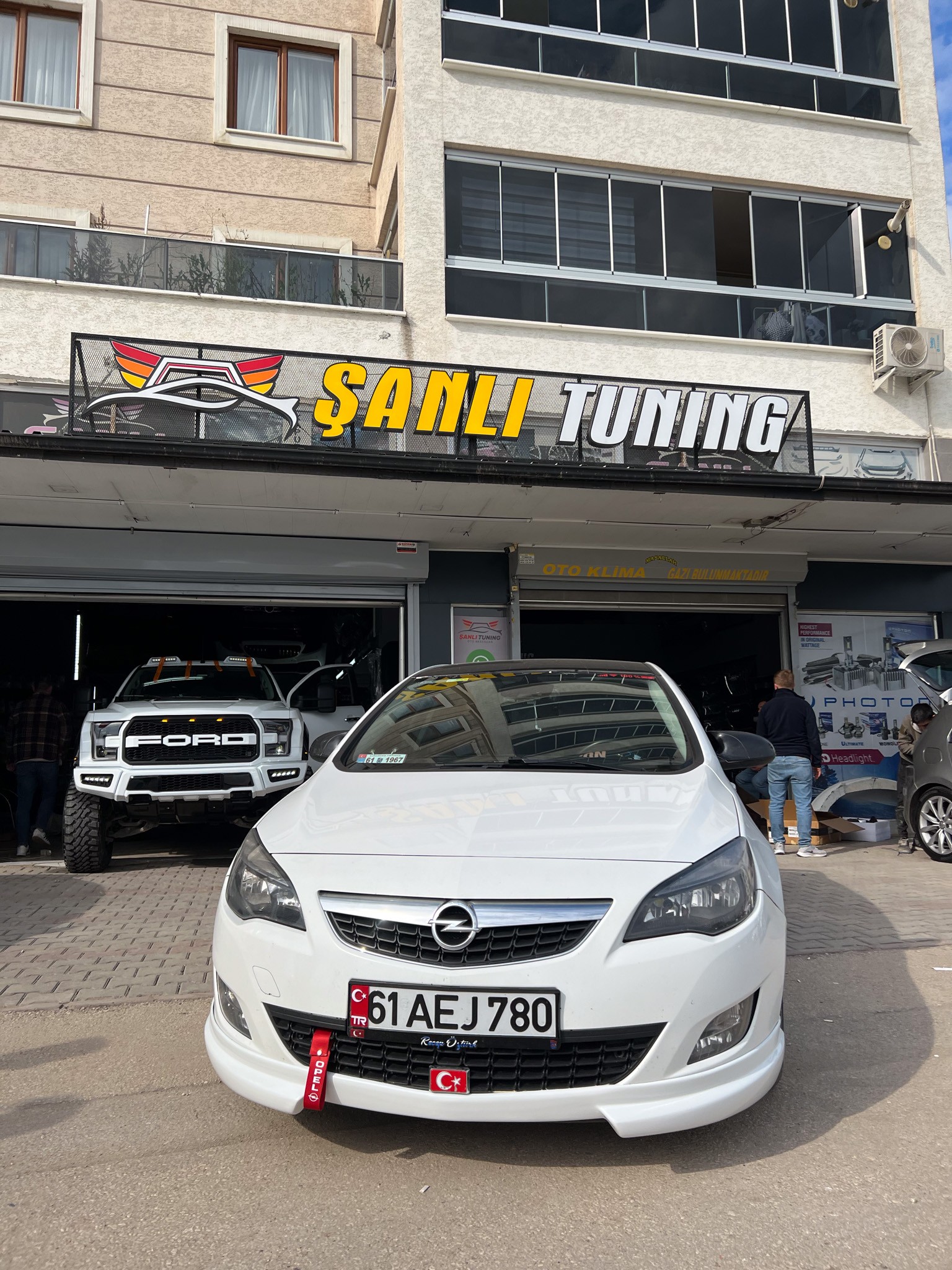 OPEL ASTRA J HB BODY KİT SETİ BOYALI ( PLASTİK )