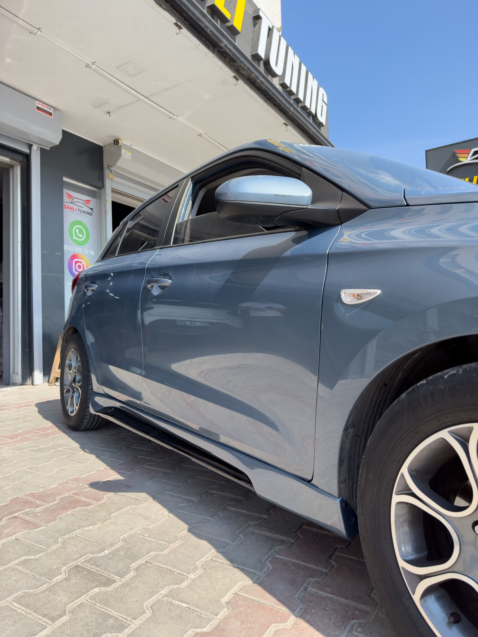 HYUNDAİ İ20 BODY KİT SETİ BOYALI ( PLASTİK )