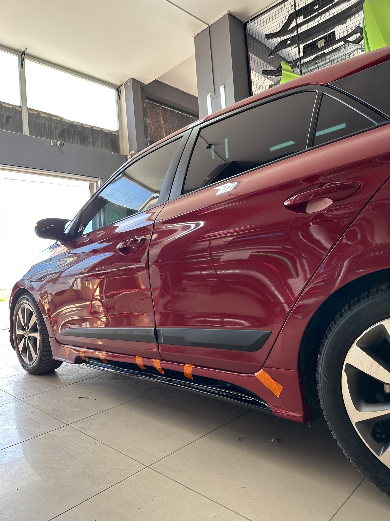 HYUNDAİ İ20 BODY KİT SETİ BOYALI ( PLASTİK )