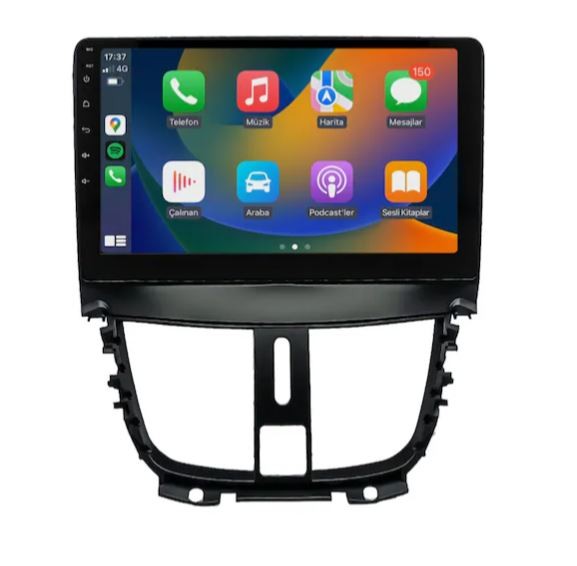 Peugeot 207 Android Multimedya Sistemi 2006-2012