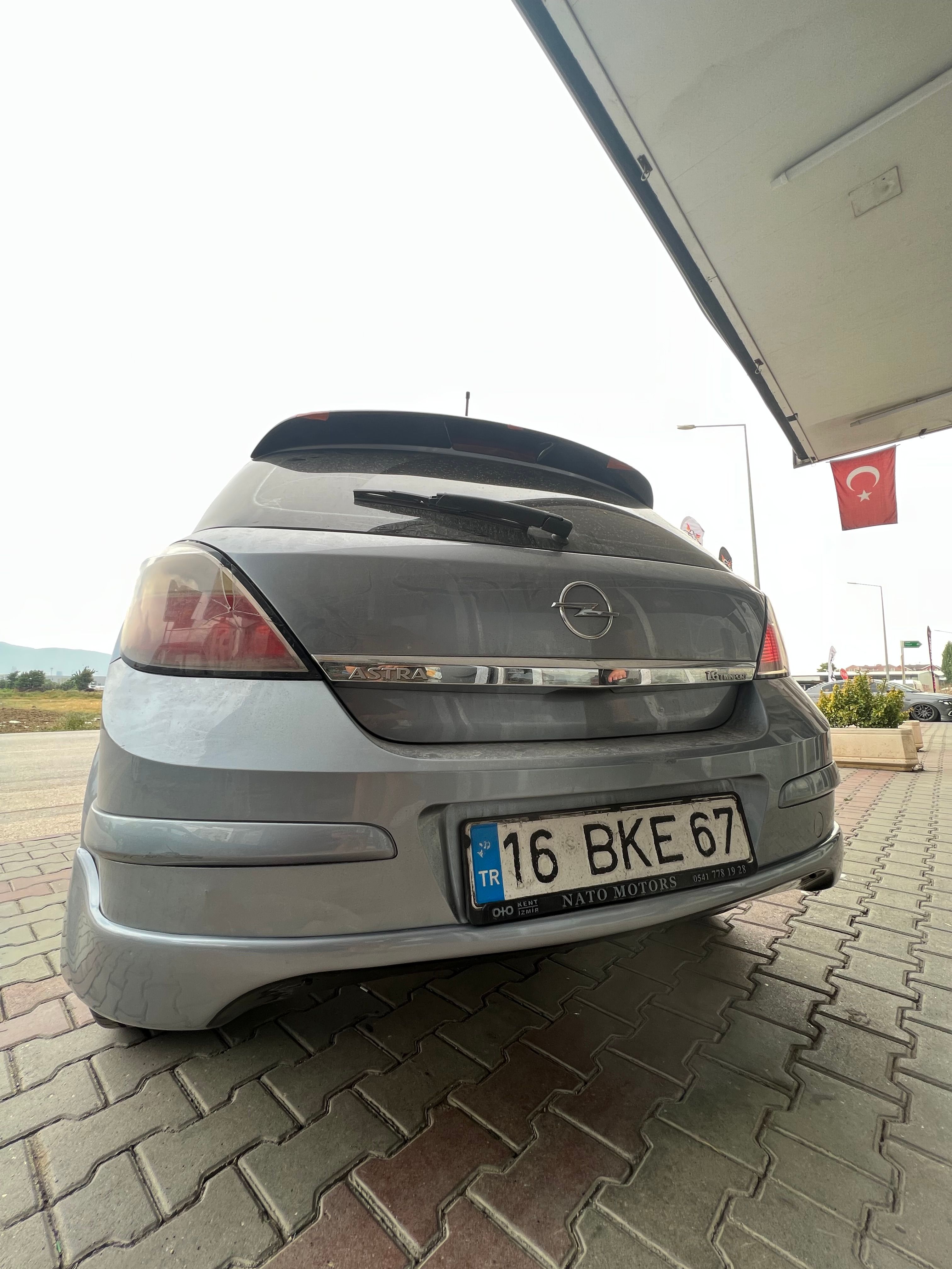 OPEL ASTRA H BODY KİT SETİ BOYALI ( PLASTİK )