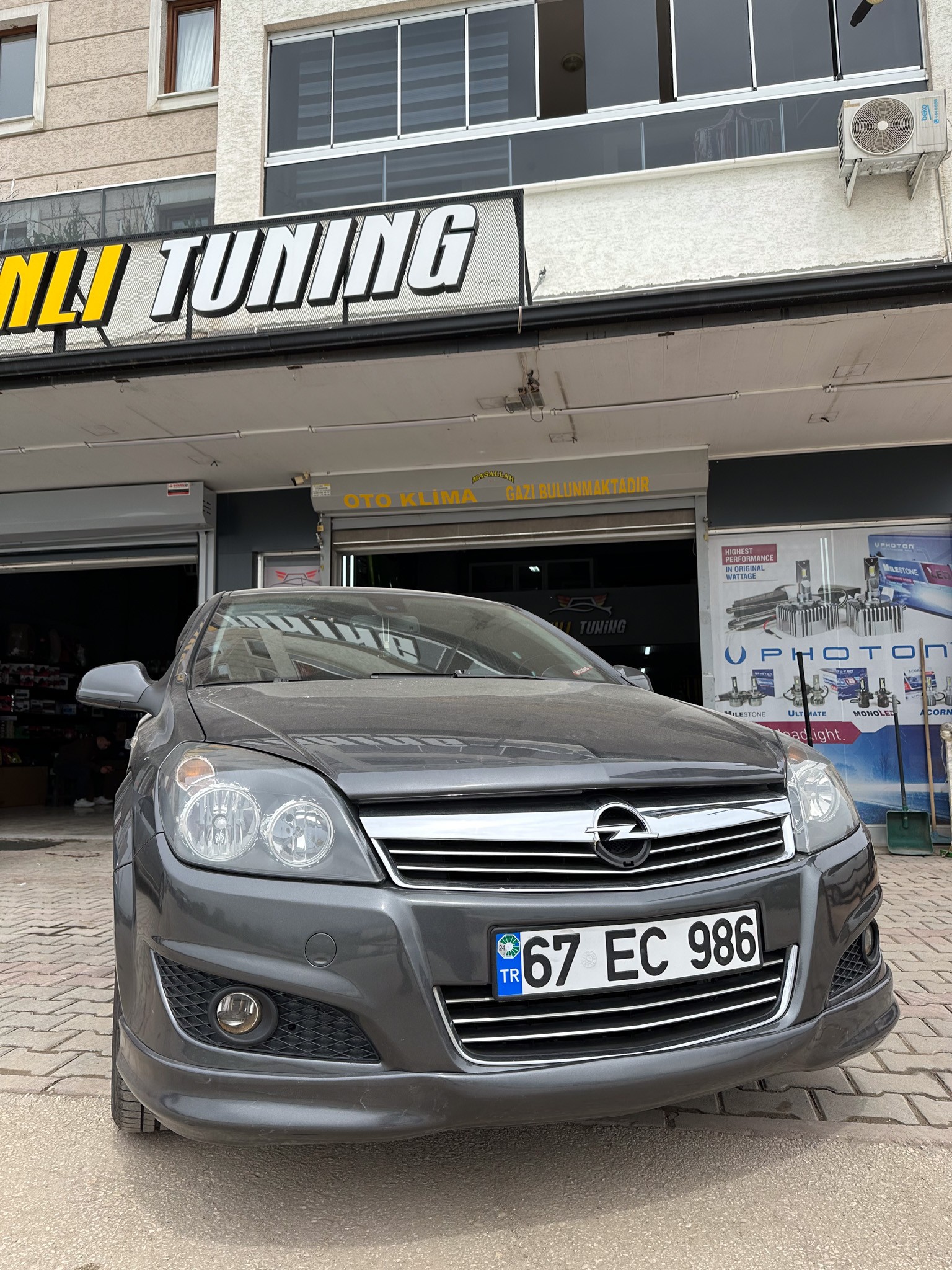 OPEL ASTRA H BODY KİT SETİ BOYALI ( PLASTİK )