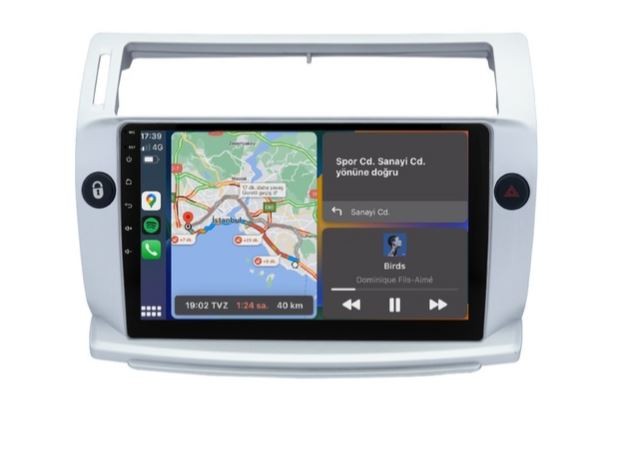 Citroen C4 Android Multimedya Sistemi 2005-2011