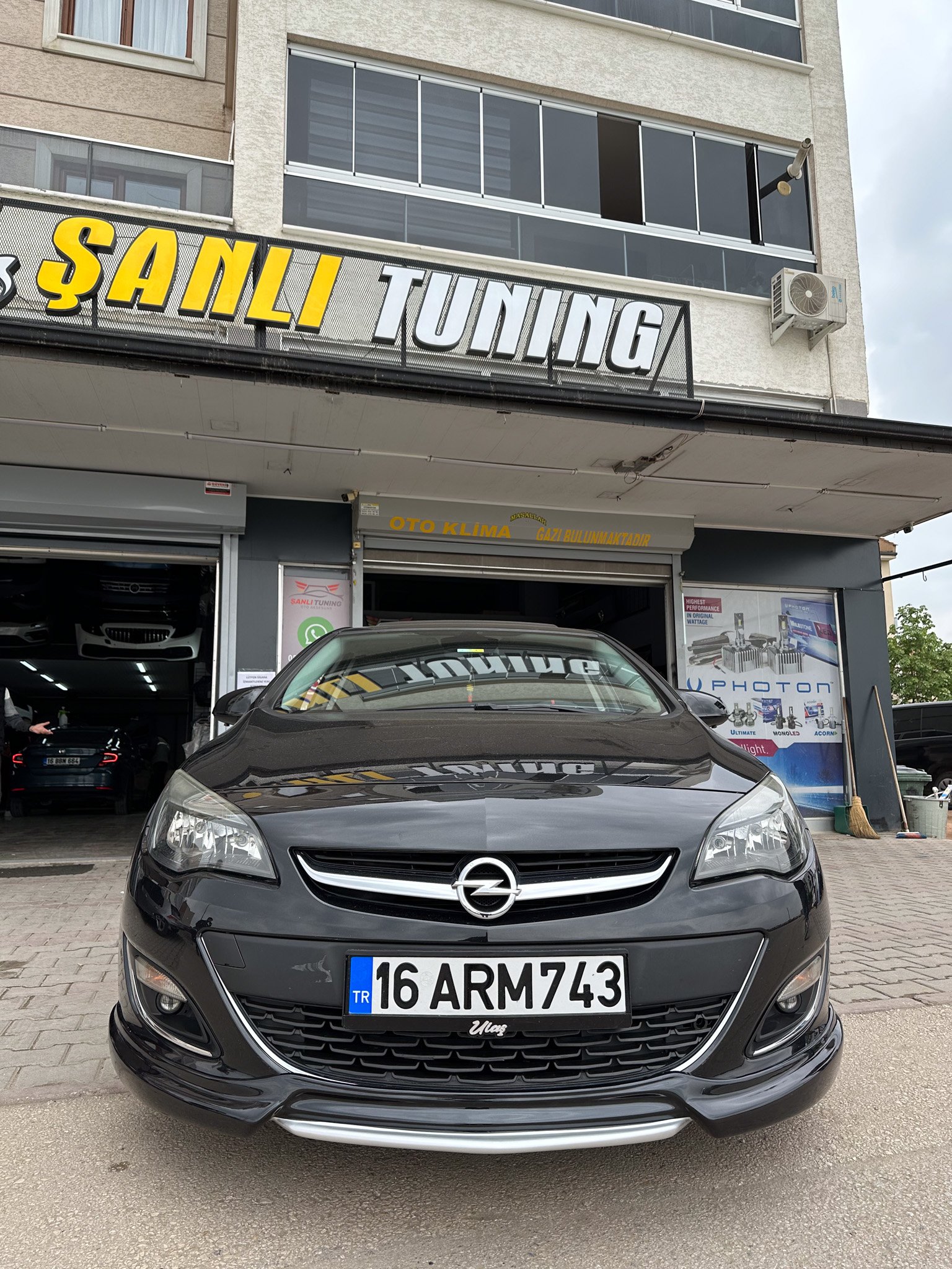 OPEL ASTRA J ÖN EK BOYALI ( PLASTİK ) 