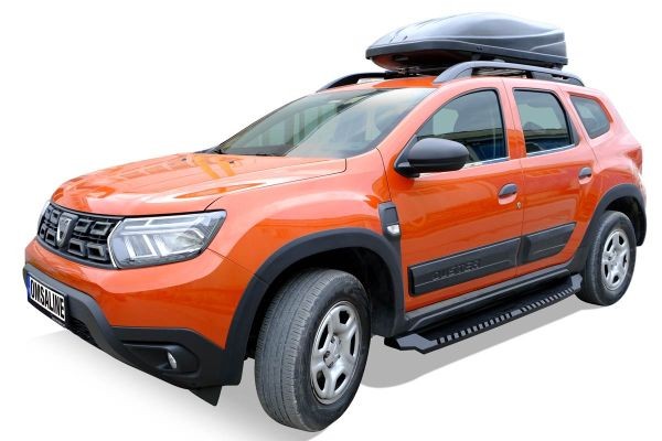 Dacia Duster Dakar Yan Basamak Siyah V1 2018-2024 Arası