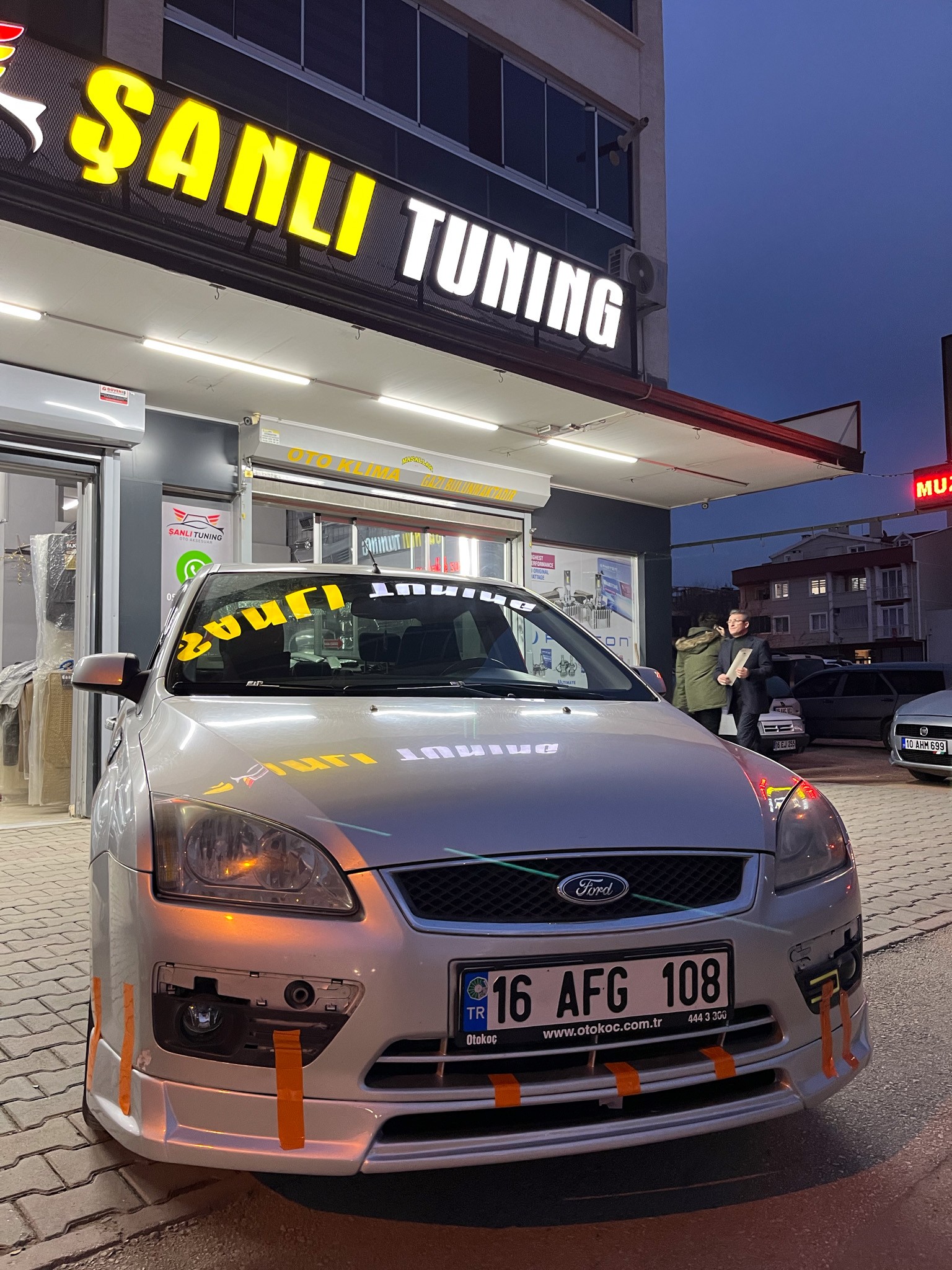 FORD FOCUS 2 BODY KİT SETİ BOYALI ( PLASTİK )