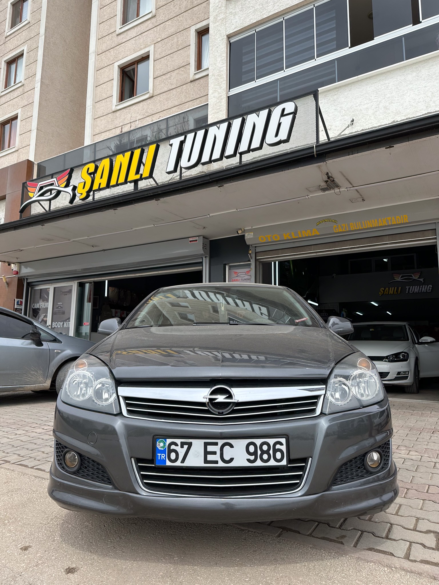 OPEL ASTRA H BODY KİT SETİ BOYALI ( PLASTİK )