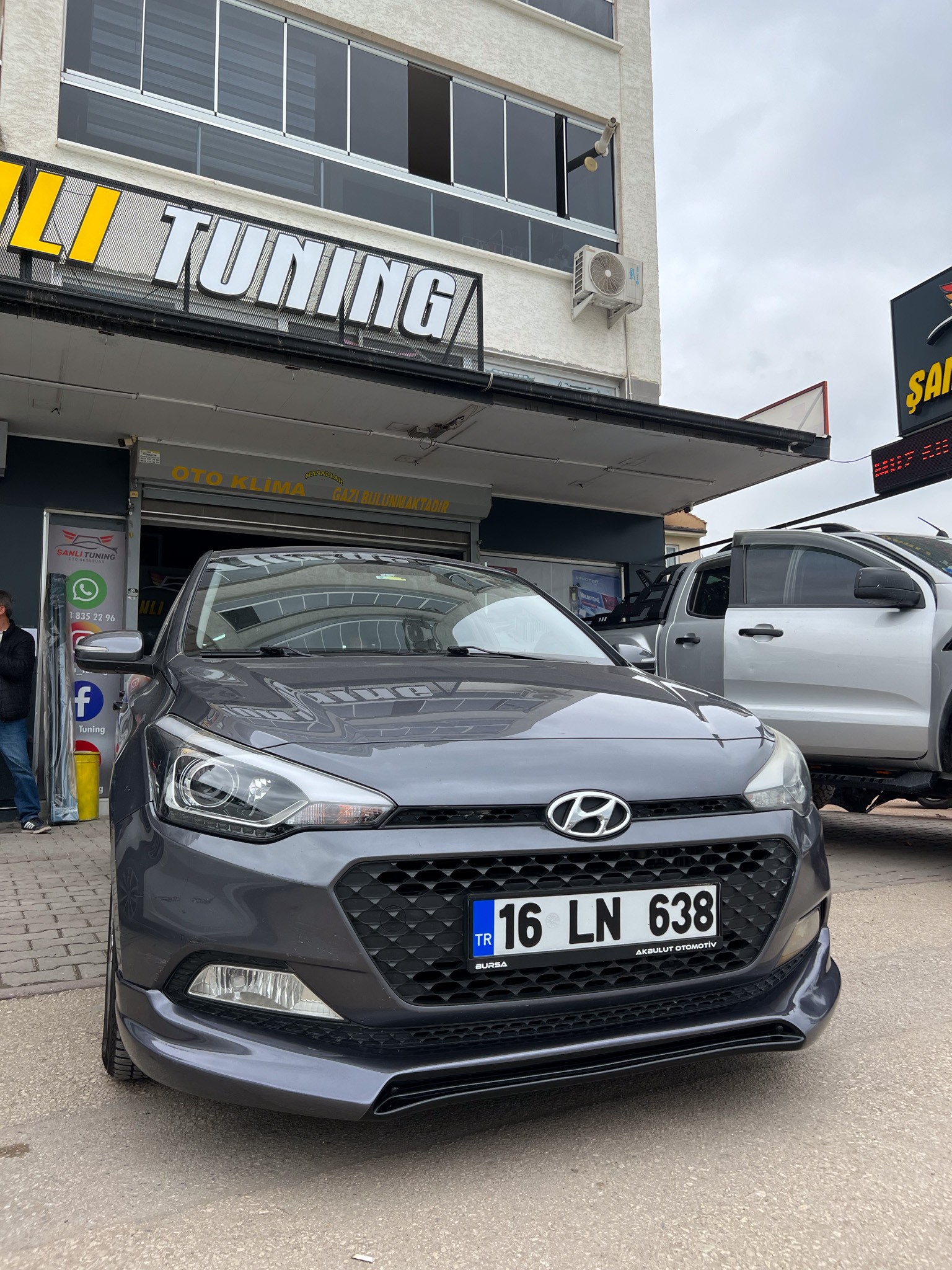 HYUNDAİ İ20 ÖN-ARKA EK BOYALI ( PLASTİK )