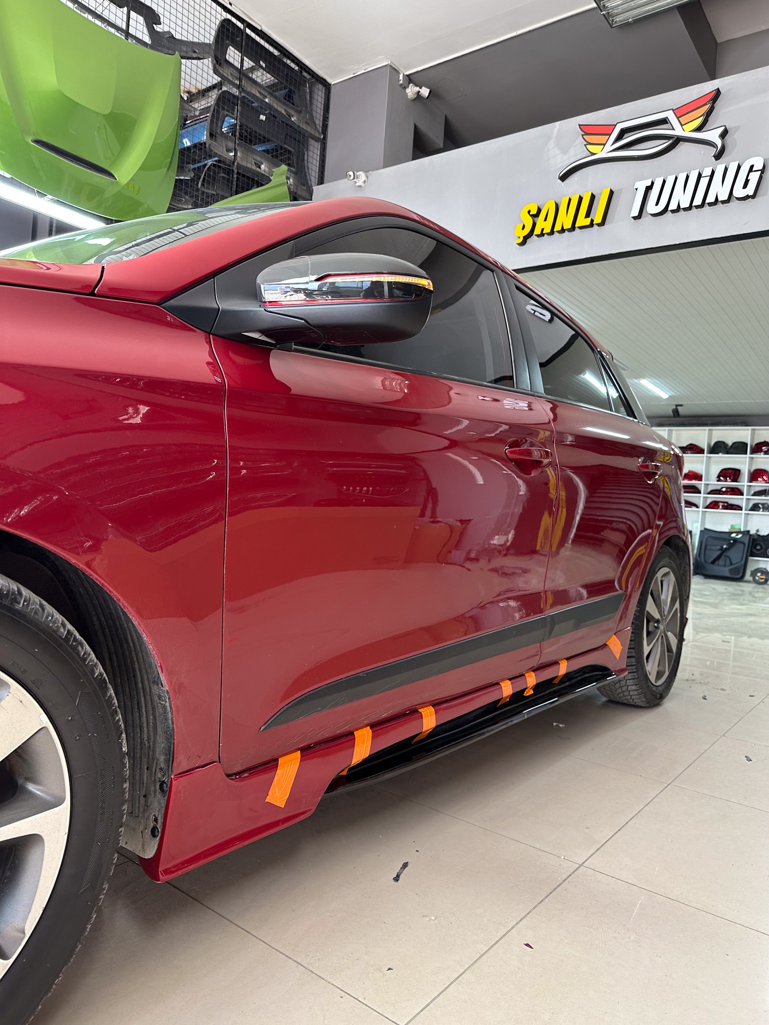 HYUNDAİ İ20 BODY KİT SETİ BOYALI ( PLASTİK )