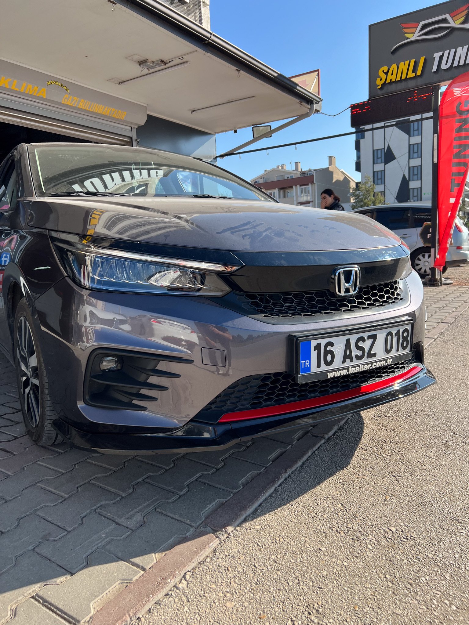 HONDA CİTY ÖN EK BOYALI ( PLASTİK )